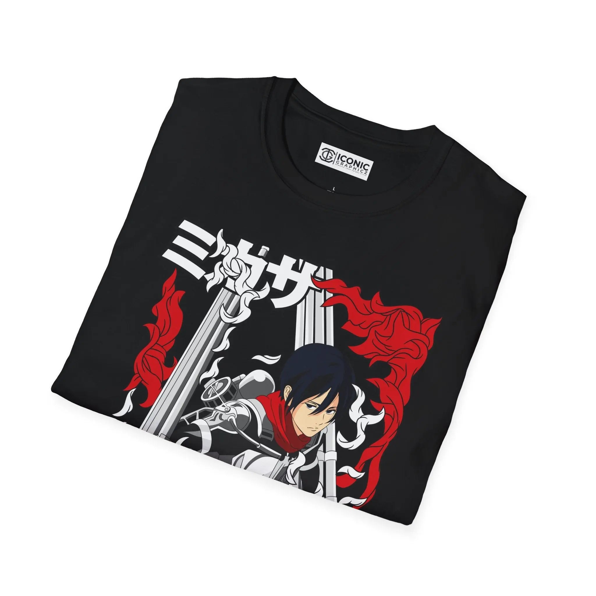Mikasa Attack on Titan T-Shirt Printify