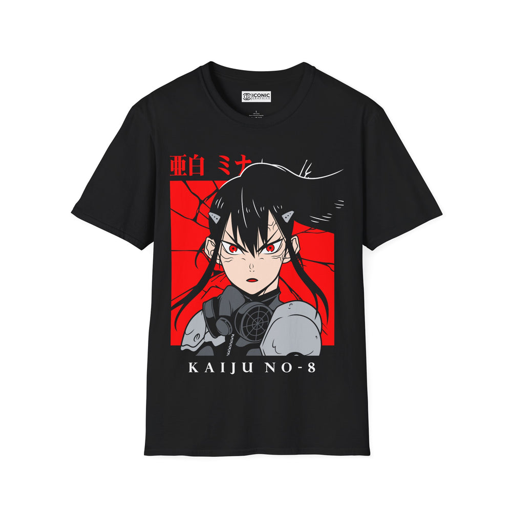 Mina Ashiro Kaiju No 8 T-Shirt - IGZ Clothing  - Mina Ashiro Unisex Softstyle T-Shirt Best Price 26 at IGZ Clothing 