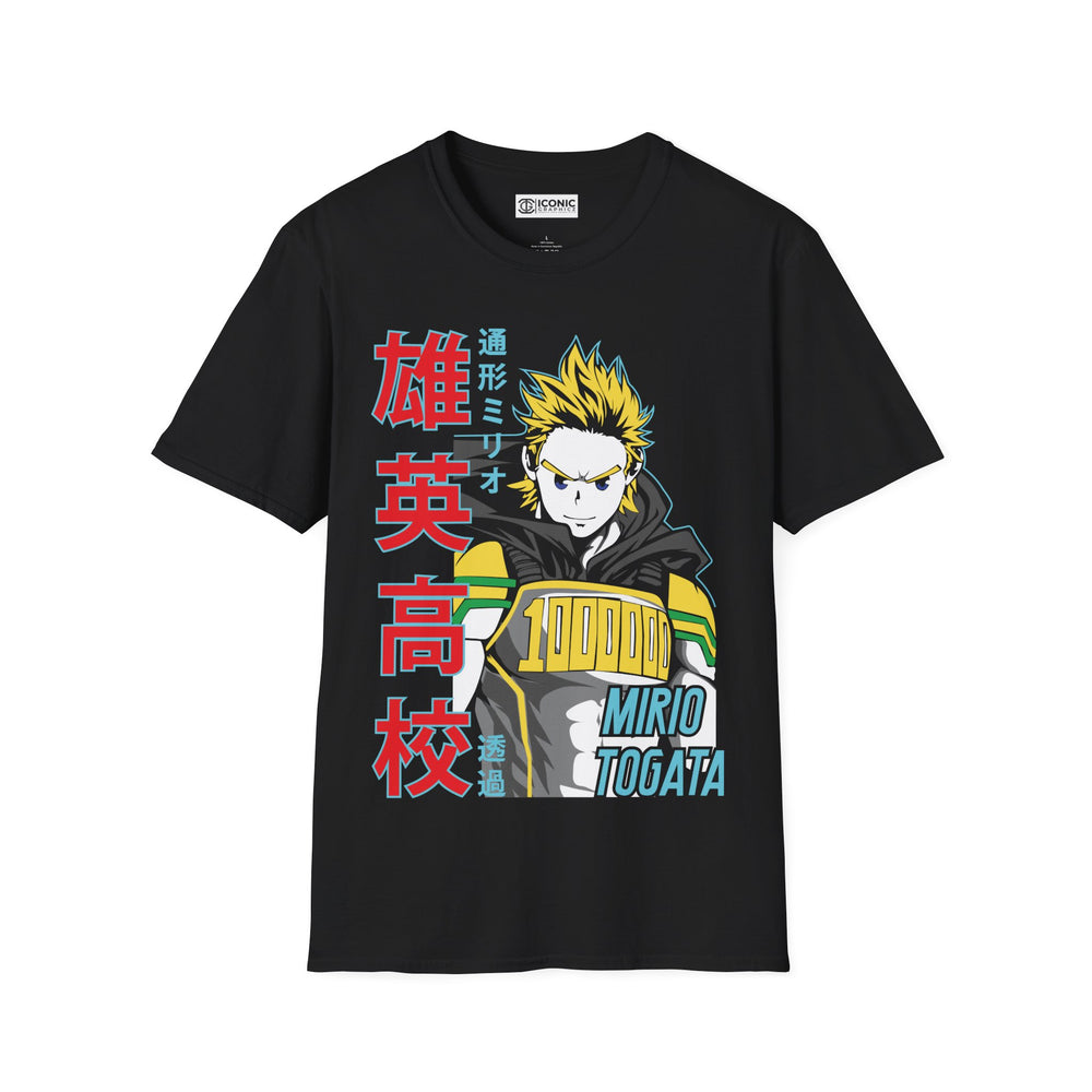 Mirio My hero academia T-Shirt - IGZ Clothing  - Mirio Unisex Softstyle T-Shirt Best Price 26 at IGZ Clothing 