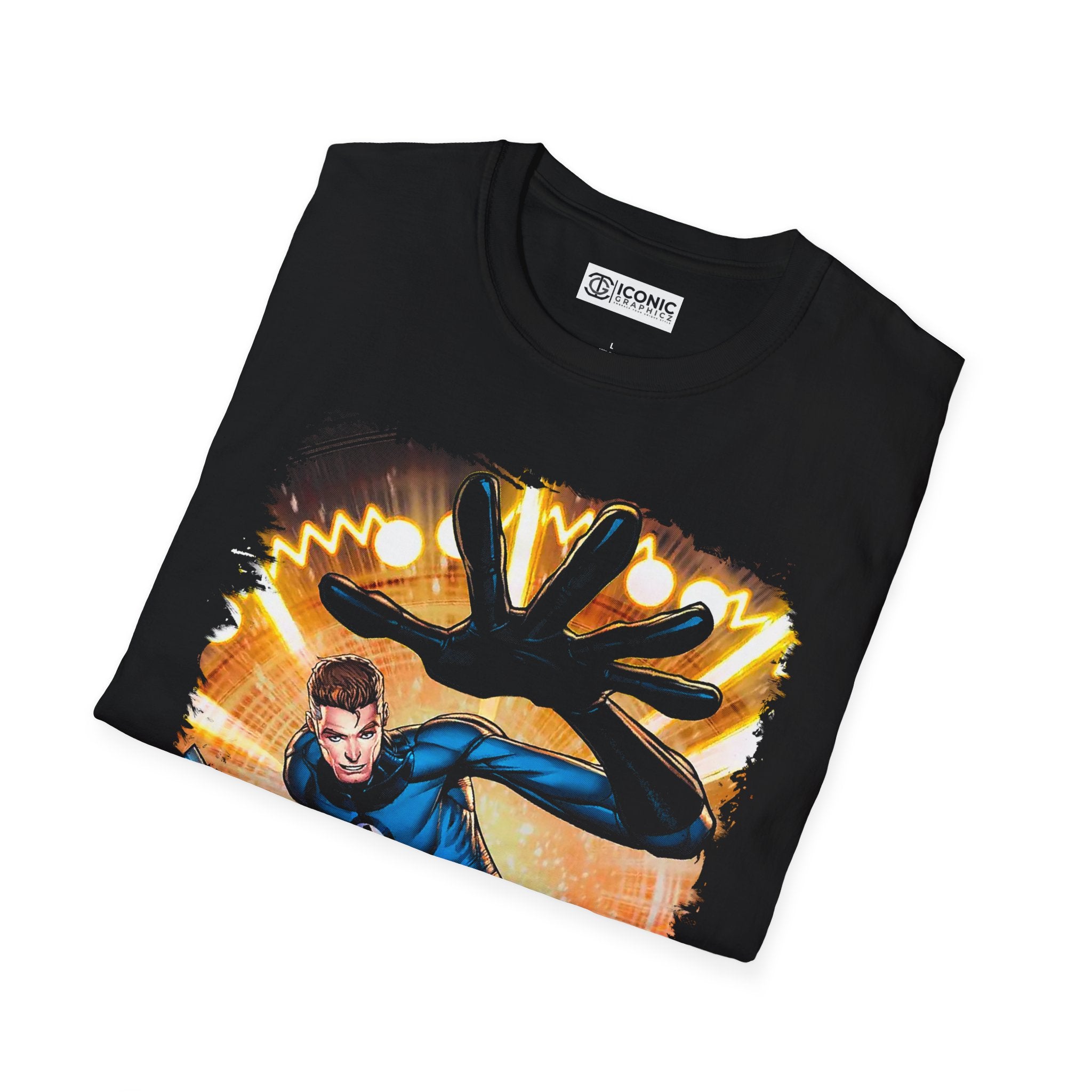 Mister Fantastic T-Shirt - IGZ Clothing  - Mister Fantastic Unisex Softstyle T-Shirt Best Price 26 at IGZ Clothing 