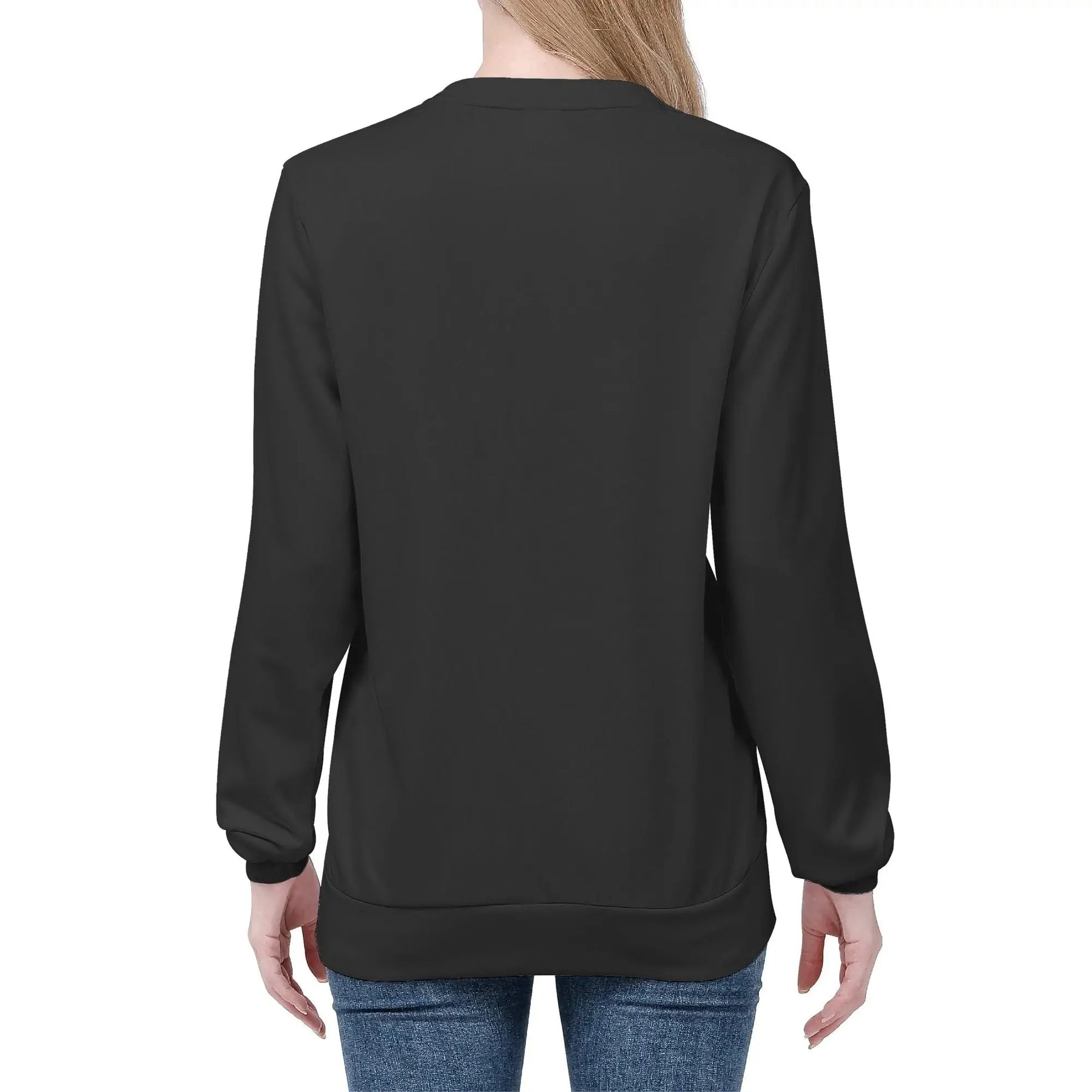 Mitsuri Womens All Over Print Crew Neck Streetwear Sweatshirt IGZ Clothing