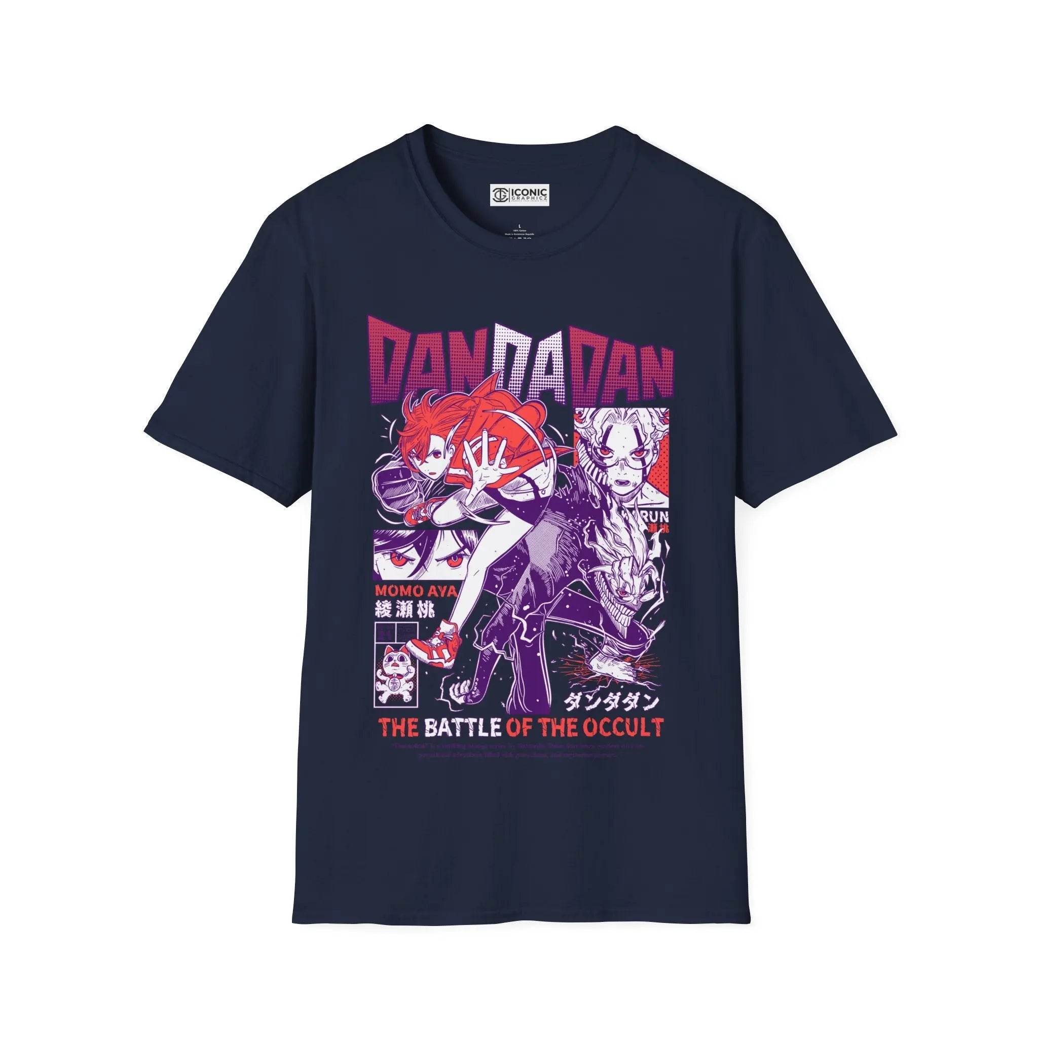 Momo x Okarun Dandadan T-Shirt Printify