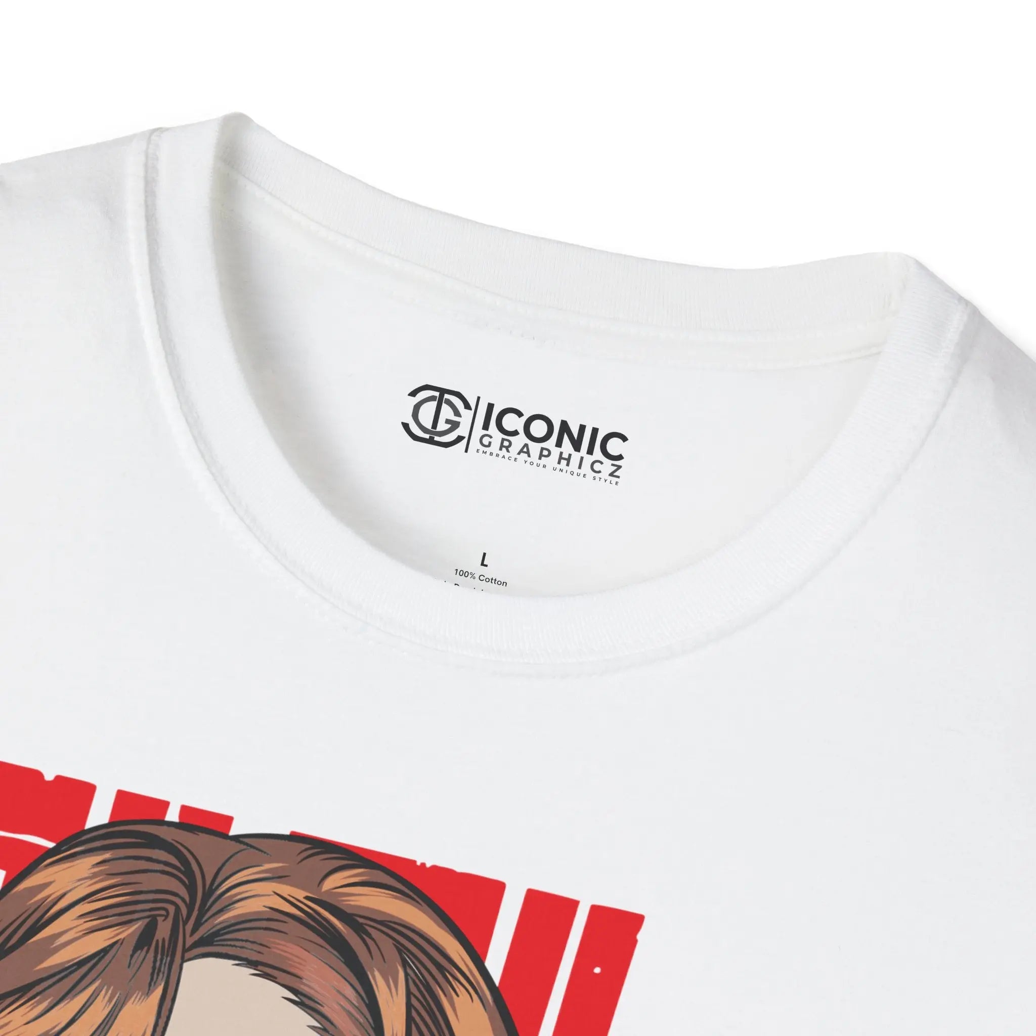 Momo x Turbo Granny Anime-Inspired Unisex Softstyle T-Shirt with Fun Graphic Printify