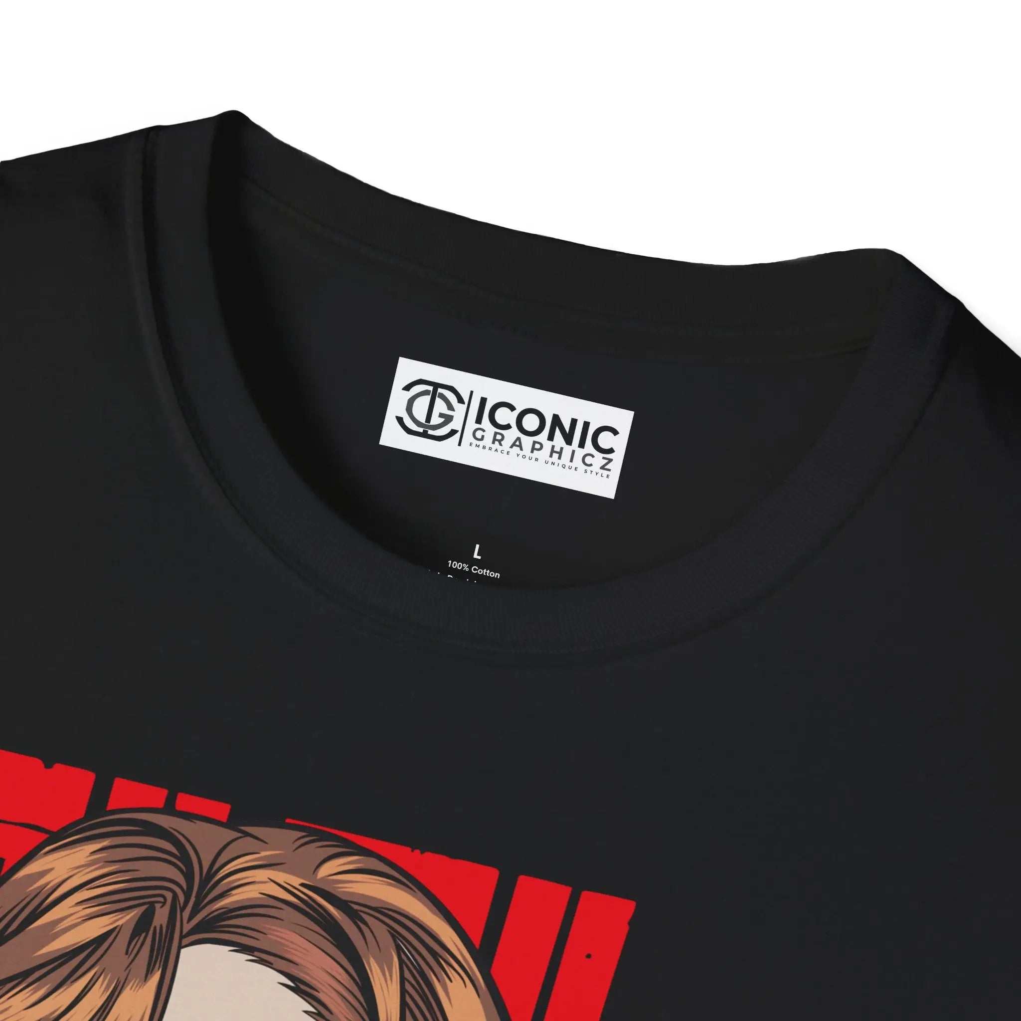 Momo x Turbo Granny Anime-Inspired Unisex Softstyle T-Shirt with Fun Graphic Printify