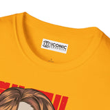 Momo x Turbo Granny Anime-Inspired Unisex Softstyle T-Shirt with Fun Graphic Printify