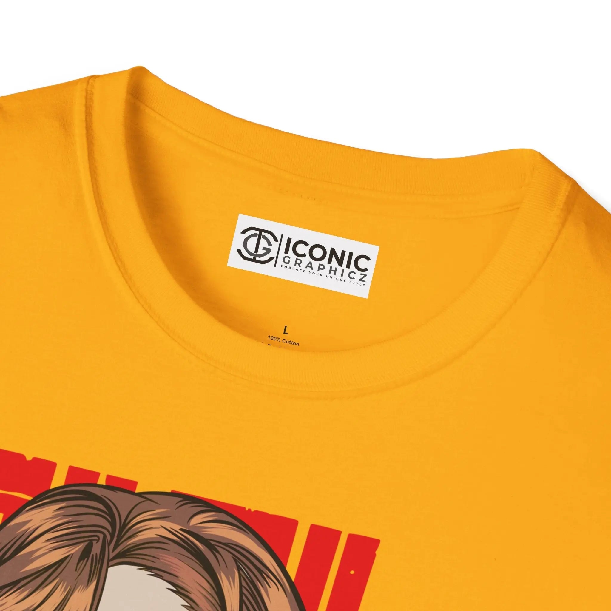 Momo x Turbo Granny Anime-Inspired Unisex Softstyle T-Shirt with Fun Graphic Printify