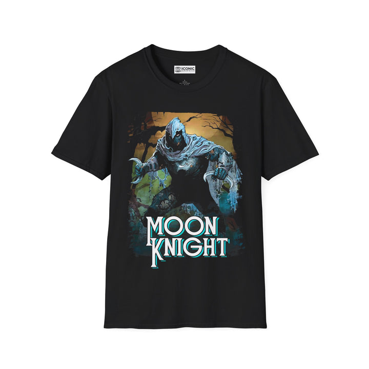 Moon Knight T-Shirt - IGZ Clothing  - Moon Knight Unisex Softstyle T-Shirt Best Price 26 at IGZ Clothing 