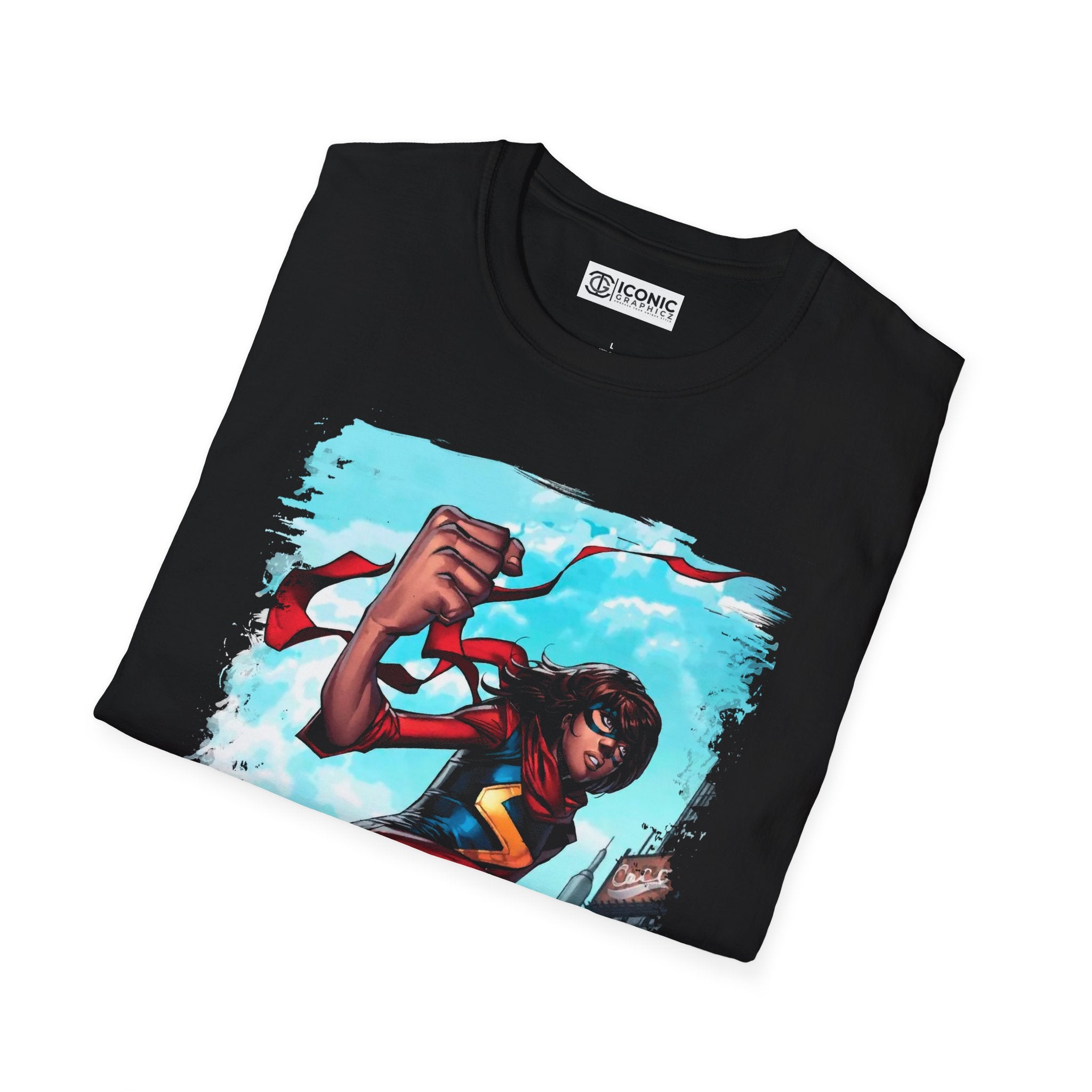 Ms. Marvel T-Shirt - IGZ Clothing  - Ms. Marvel Unisex Softstyle T-Shirt Best Price 26 at IGZ Clothing 