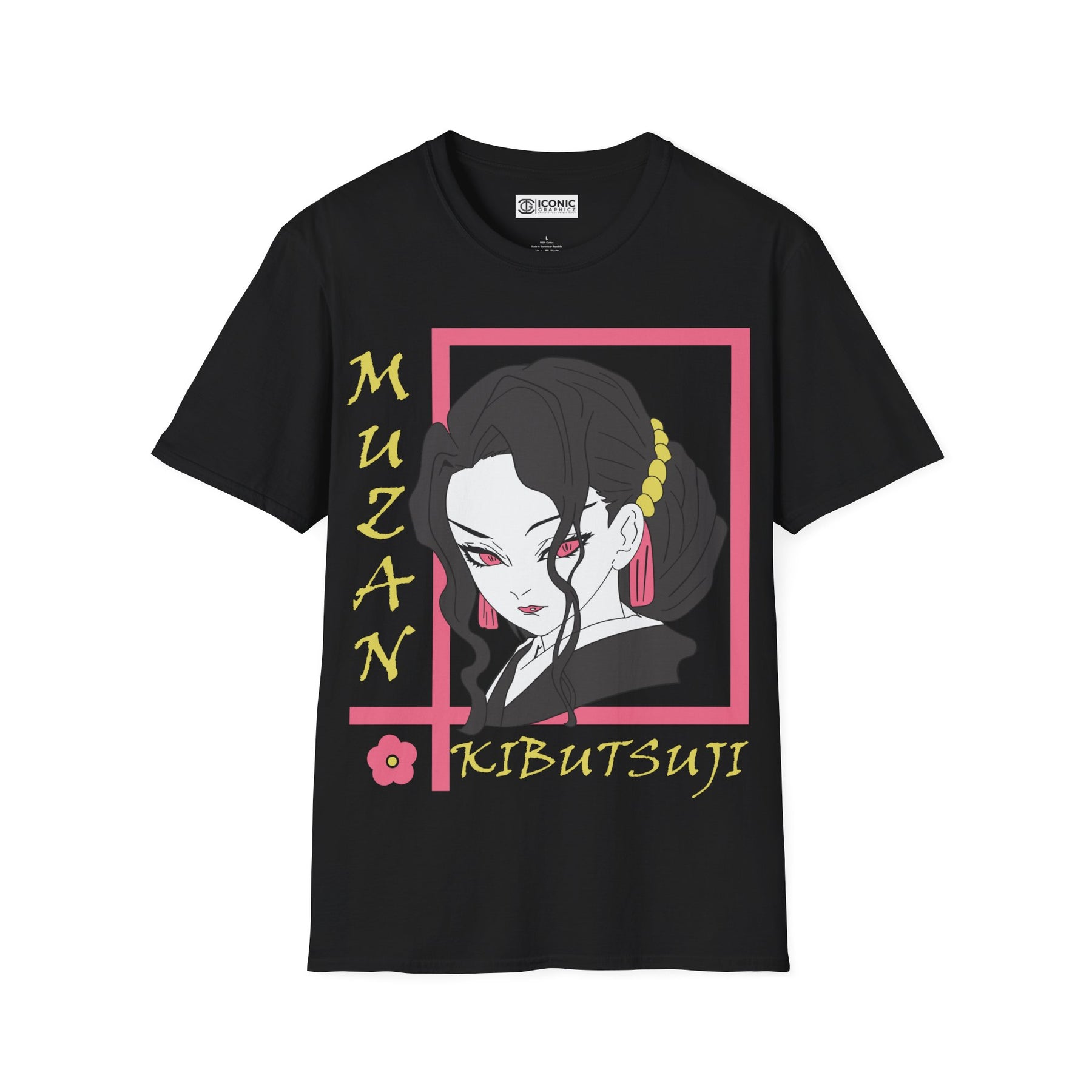 Muzan Demon Slayer T-Shirt - IGZ Clothing  - Muzan Unisex Softstyle T-Shirt Best Price 26 at IGZ Clothing 