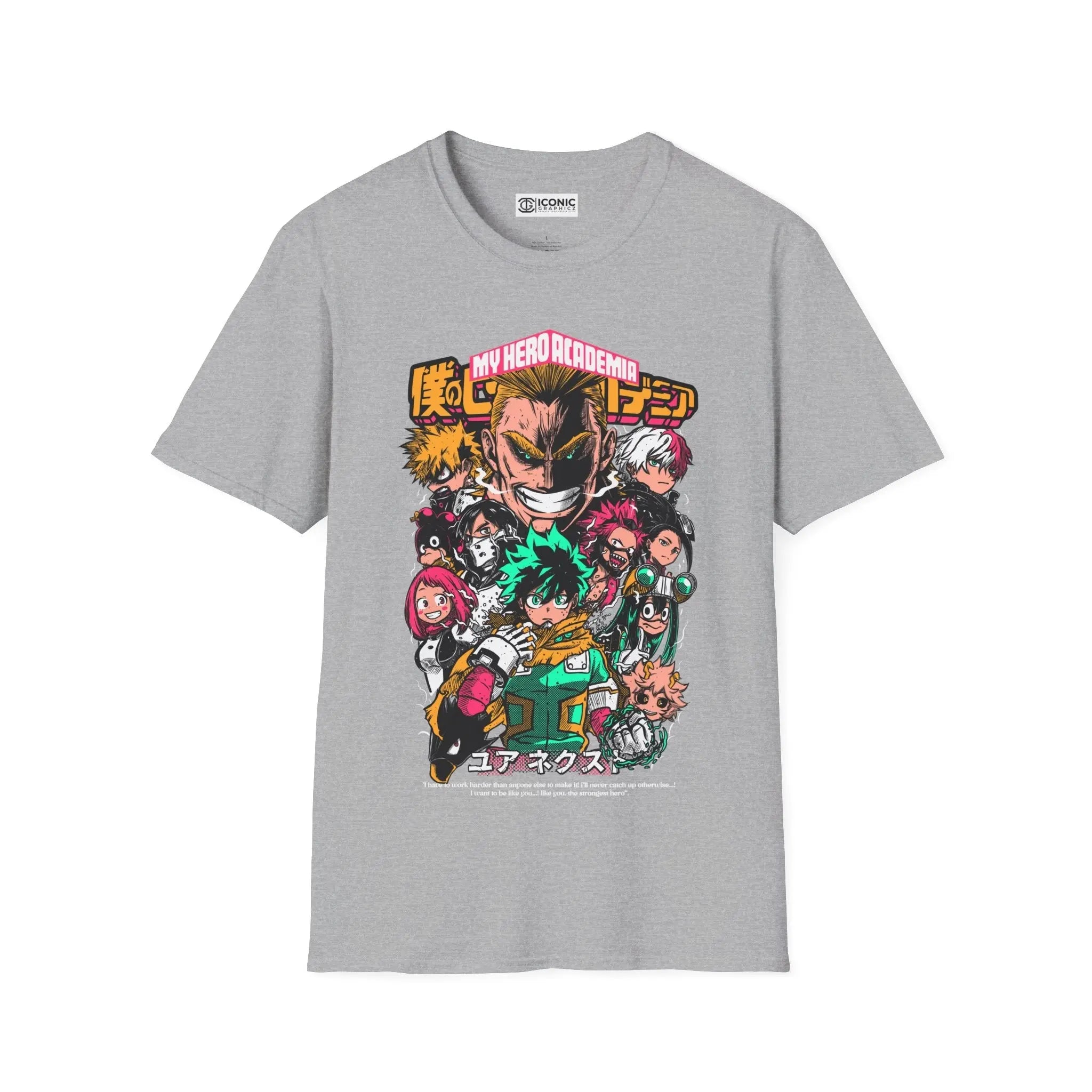My hero academia T-Shirt Printify