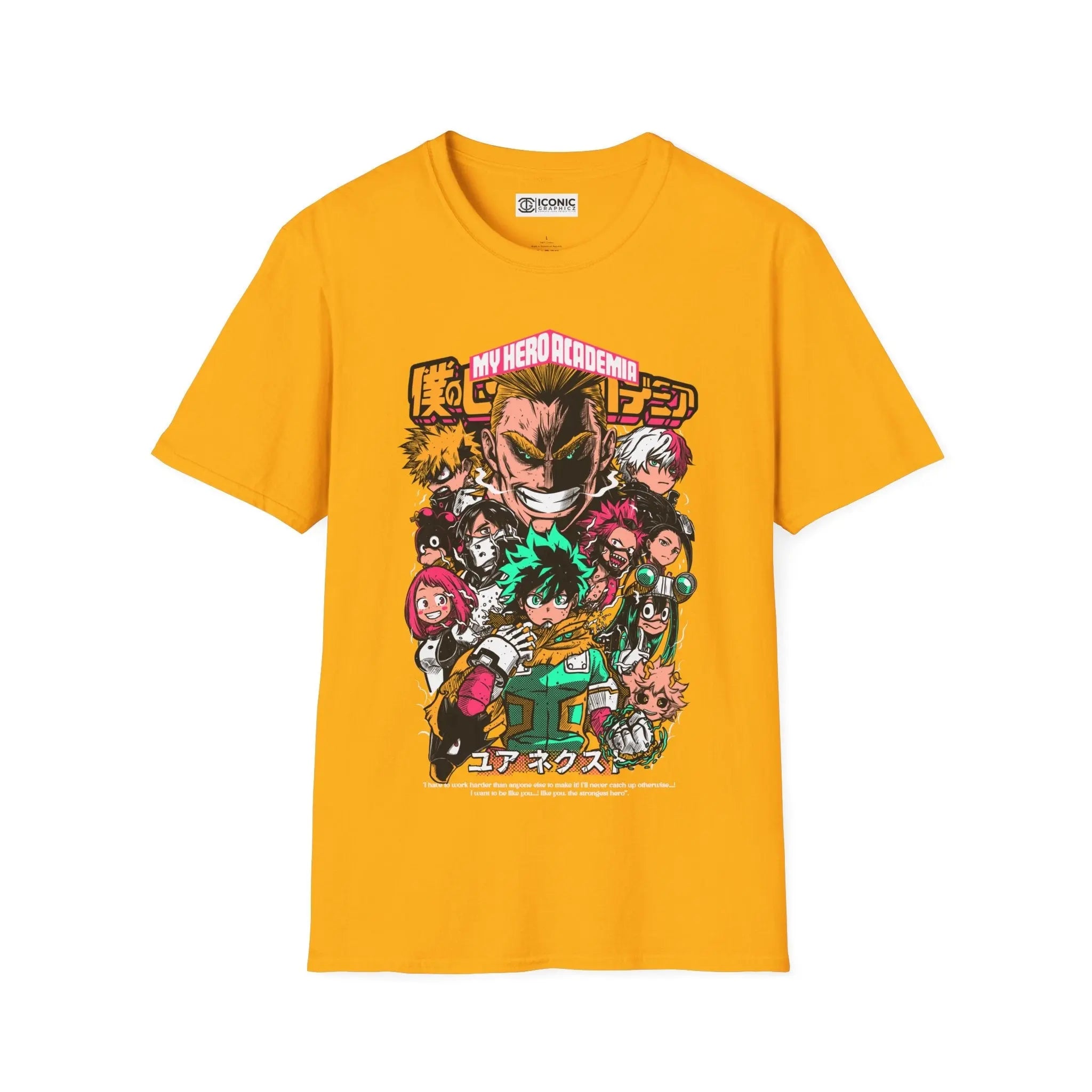 My hero academia T-Shirt Printify