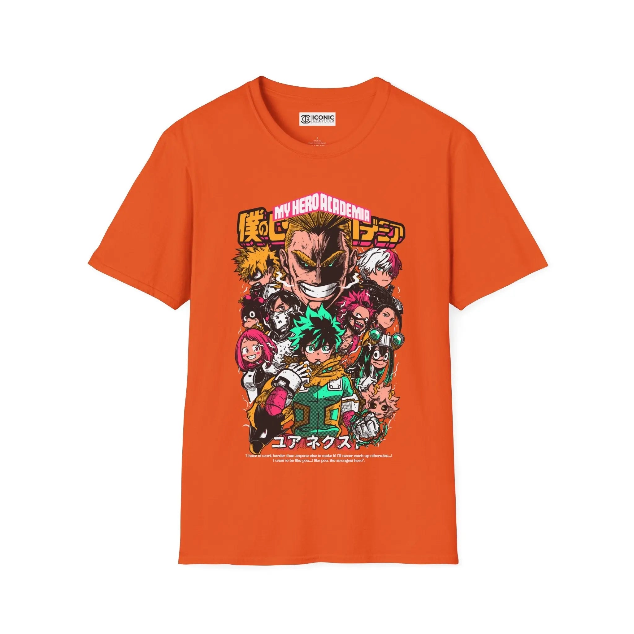 My hero academia T-Shirt Printify