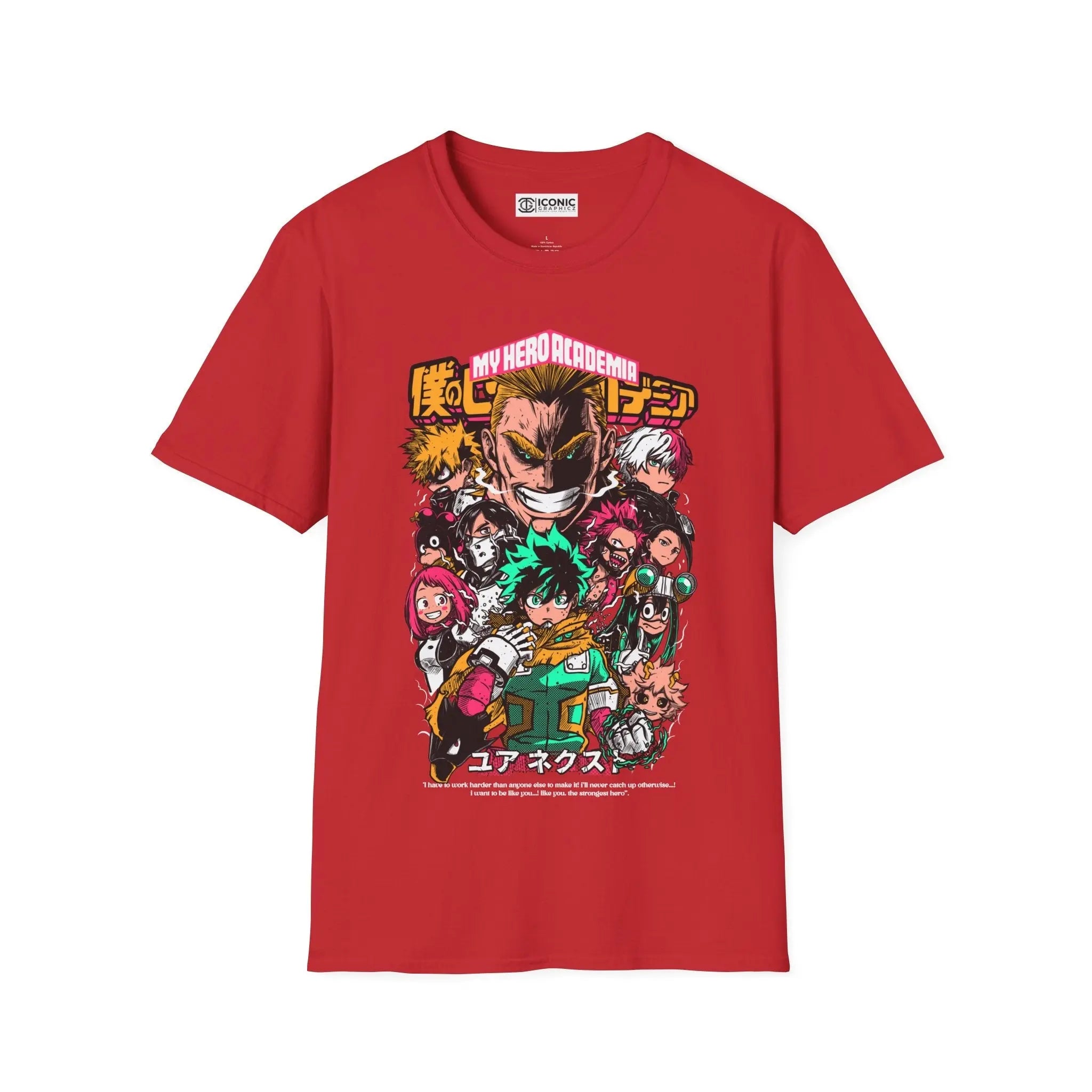 My hero academia T-Shirt Printify