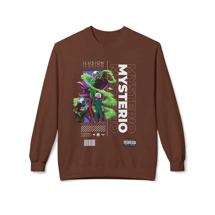 Mysterio Graphic Crewneck Sweatshirt Printify