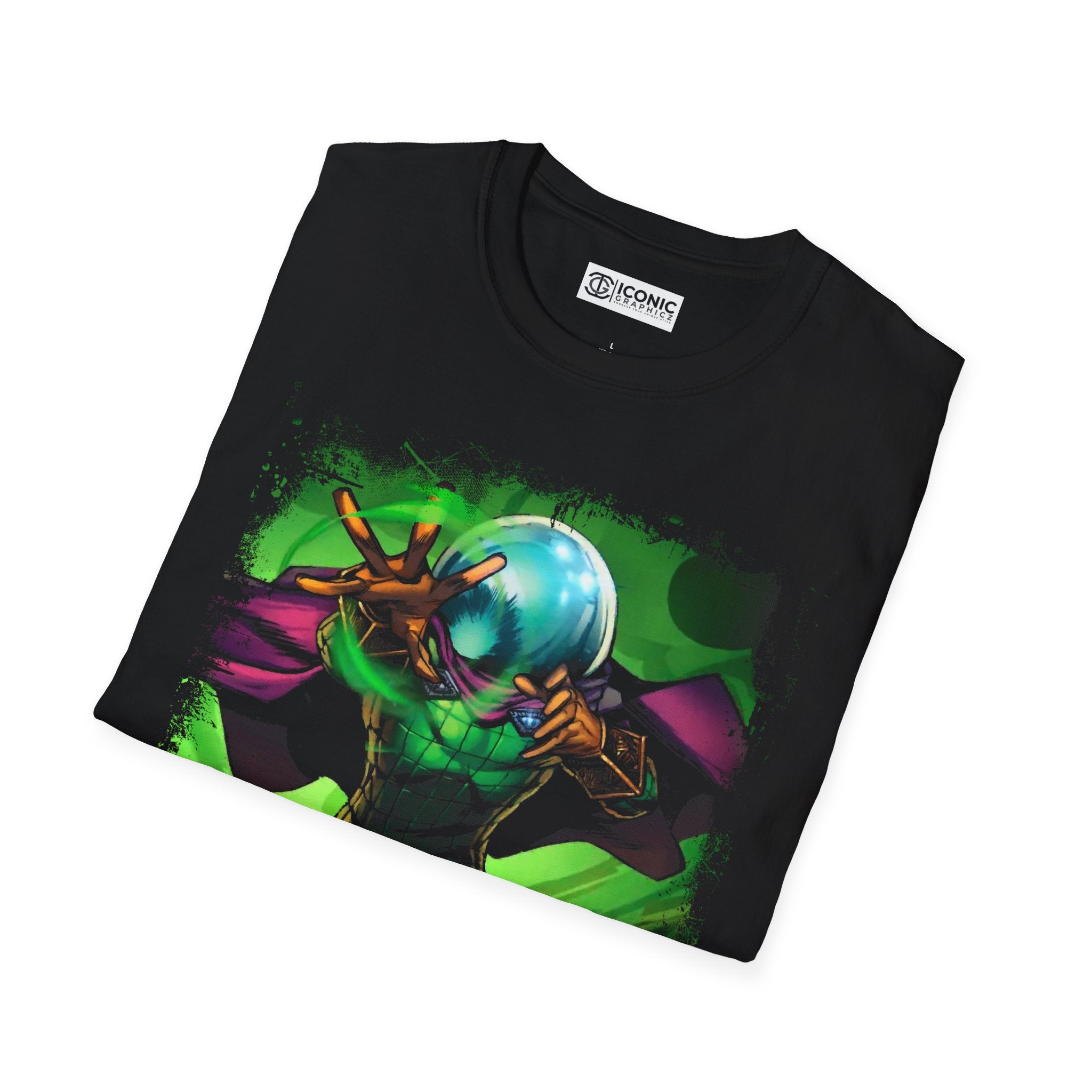 Mysterio T-Shirt - IGZ Clothing  - Mysterio Unisex Softstyle T-Shirt Best Price 26 at IGZ Clothing 