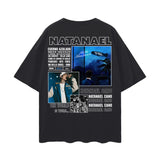 NATANAEL CANO Oversize Deep Drop Shoulder Tee ODMPOD