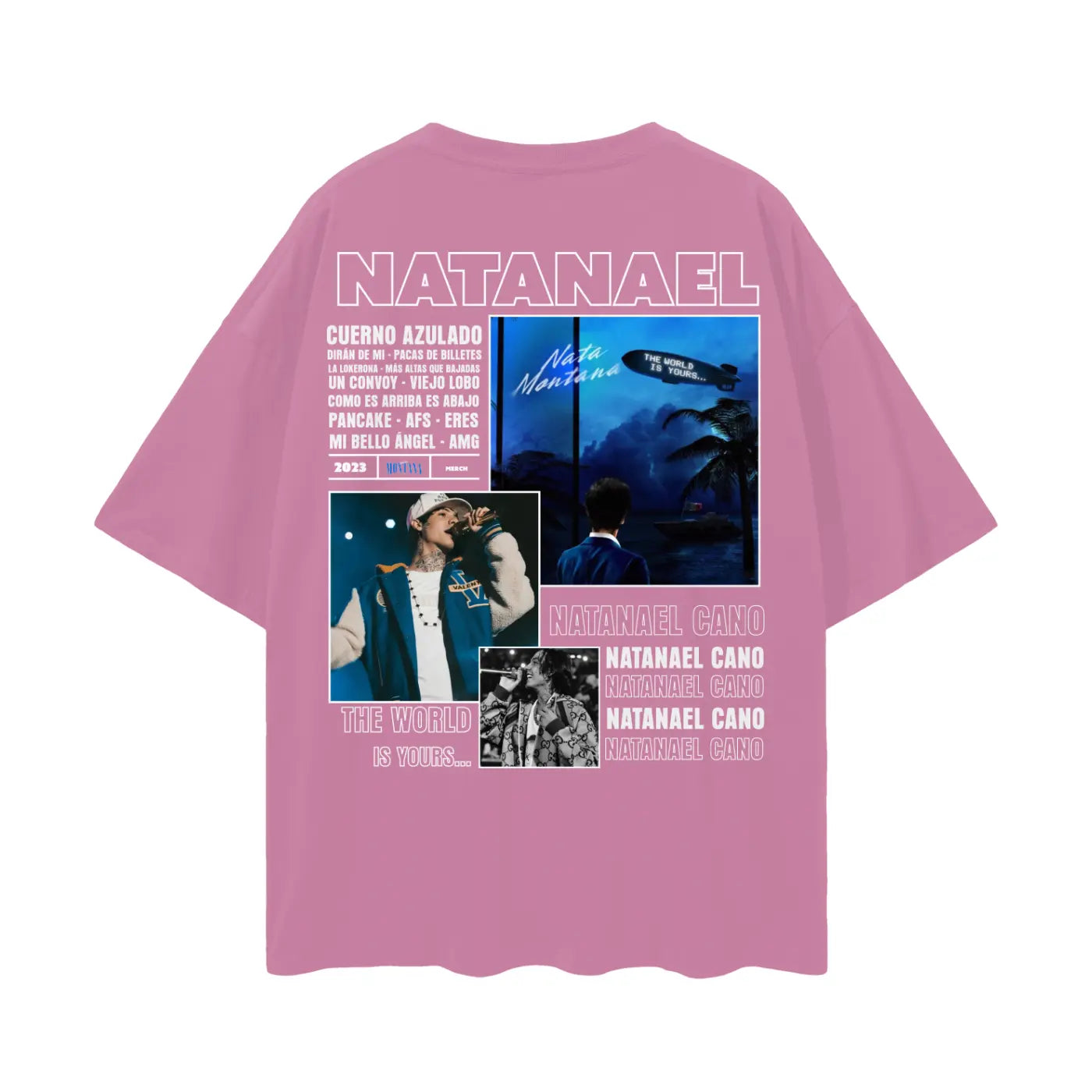 NATANAEL CANO Oversize Deep Drop Shoulder Tee ODMPOD