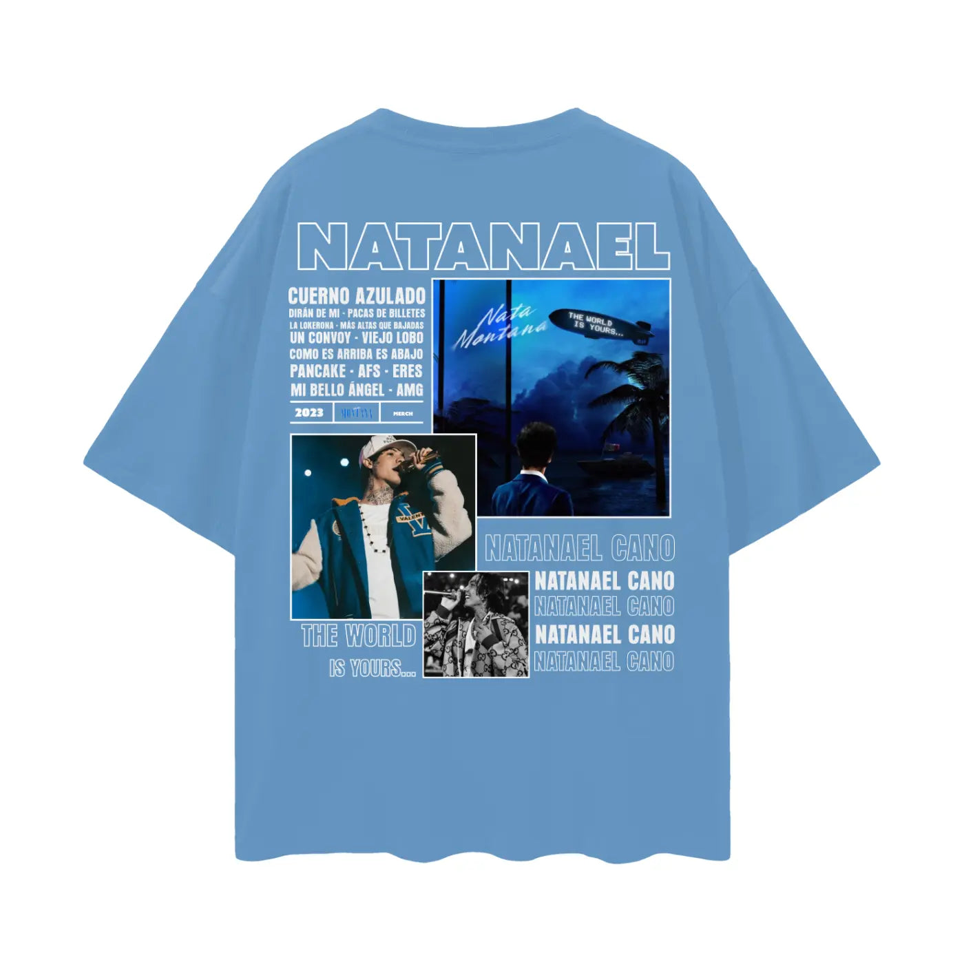 NATANAEL CANO Oversize Deep Drop Shoulder Tee ODMPOD