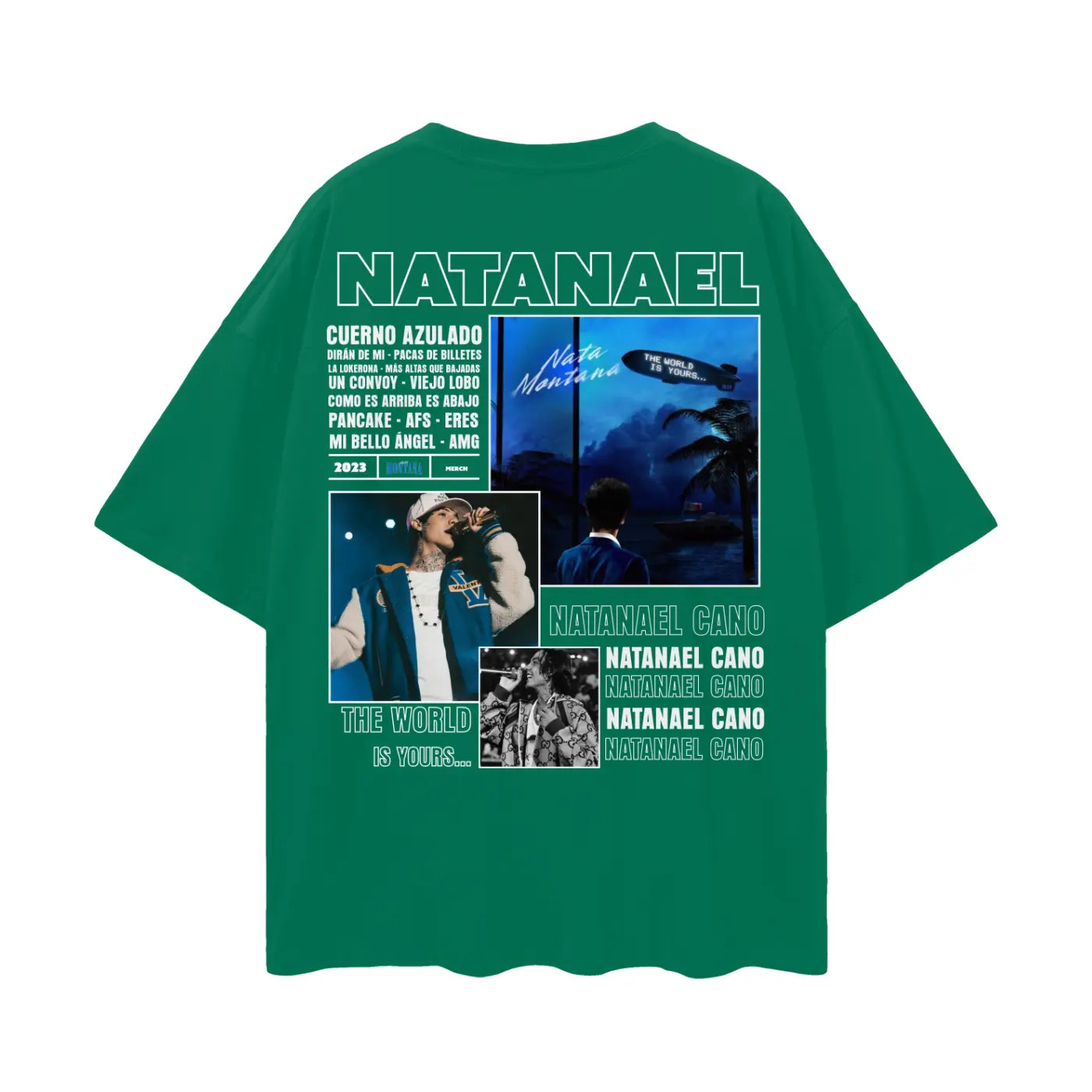 NATANAEL CANO Oversize Deep Drop Shoulder Tee ODMPOD