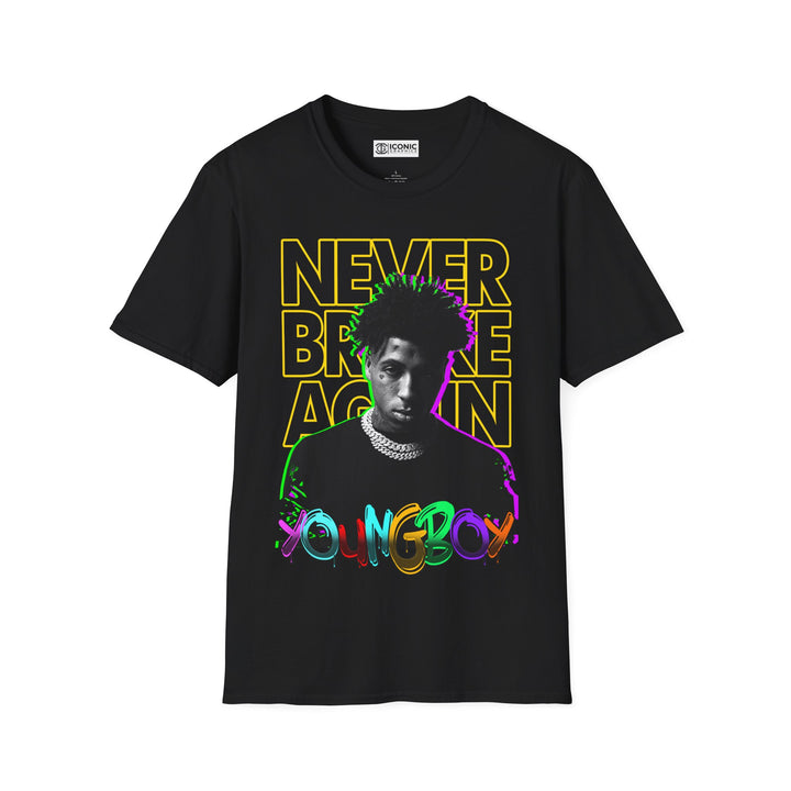 NBA T-Shirt - IGZ Clothing  - NBA Youngboy Unisex Softstyle T-Shirt Best Price 26 at IGZ Clothing 
