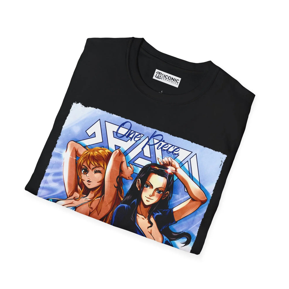 Nami and Nico Robin One Piece T-Shirt Printify