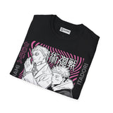Nanami and Yuji Jujitsu Kaisen T-Shirt - IGZ Clothing  - Nanami and Yuji Unisex Softstyle T-Shirt Best Price 26 at IGZ Clothing 
