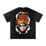 Naruto Acid Wash Oversize T-Shirt ODMPOD