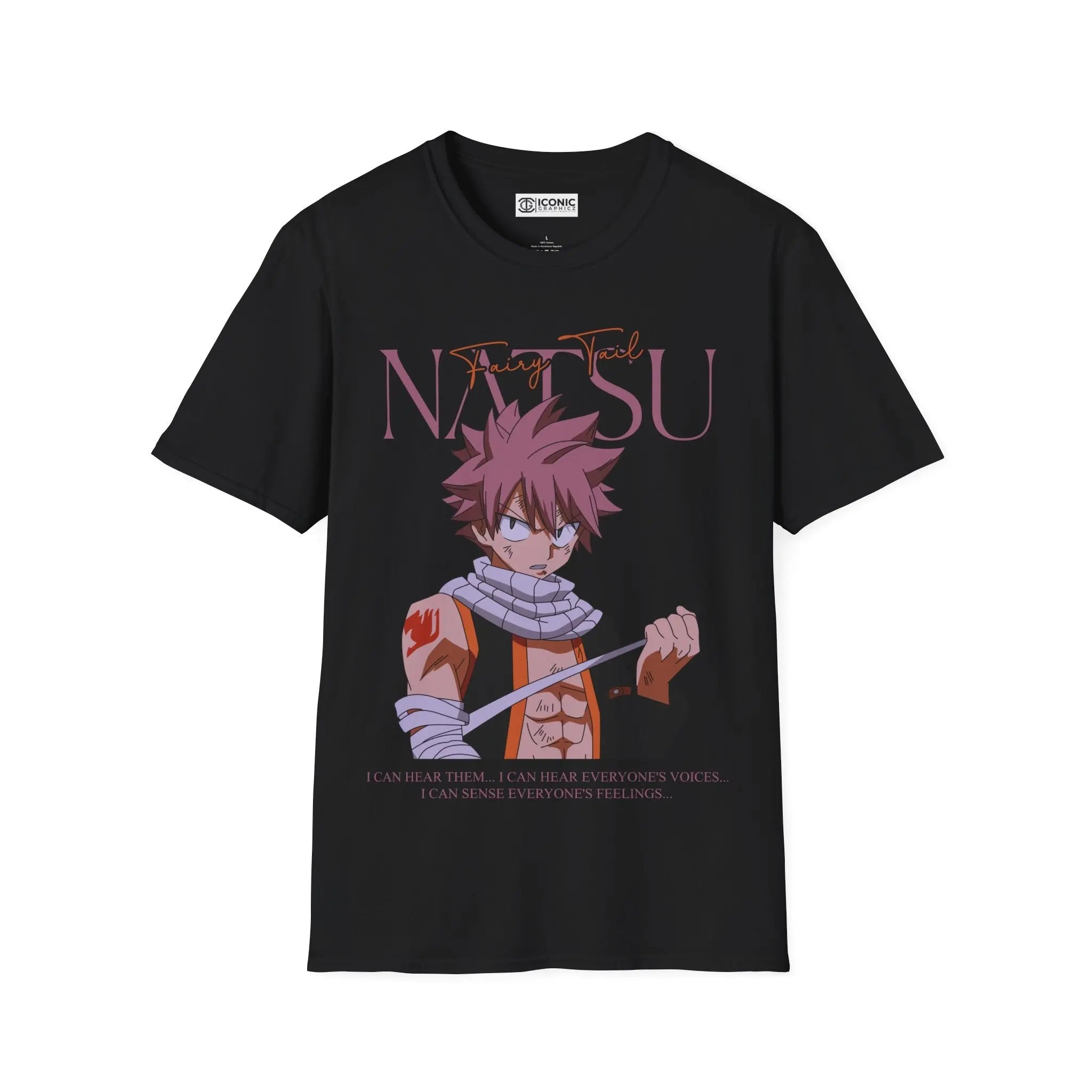 Natsu Fairy Tail T-Shirt Printify