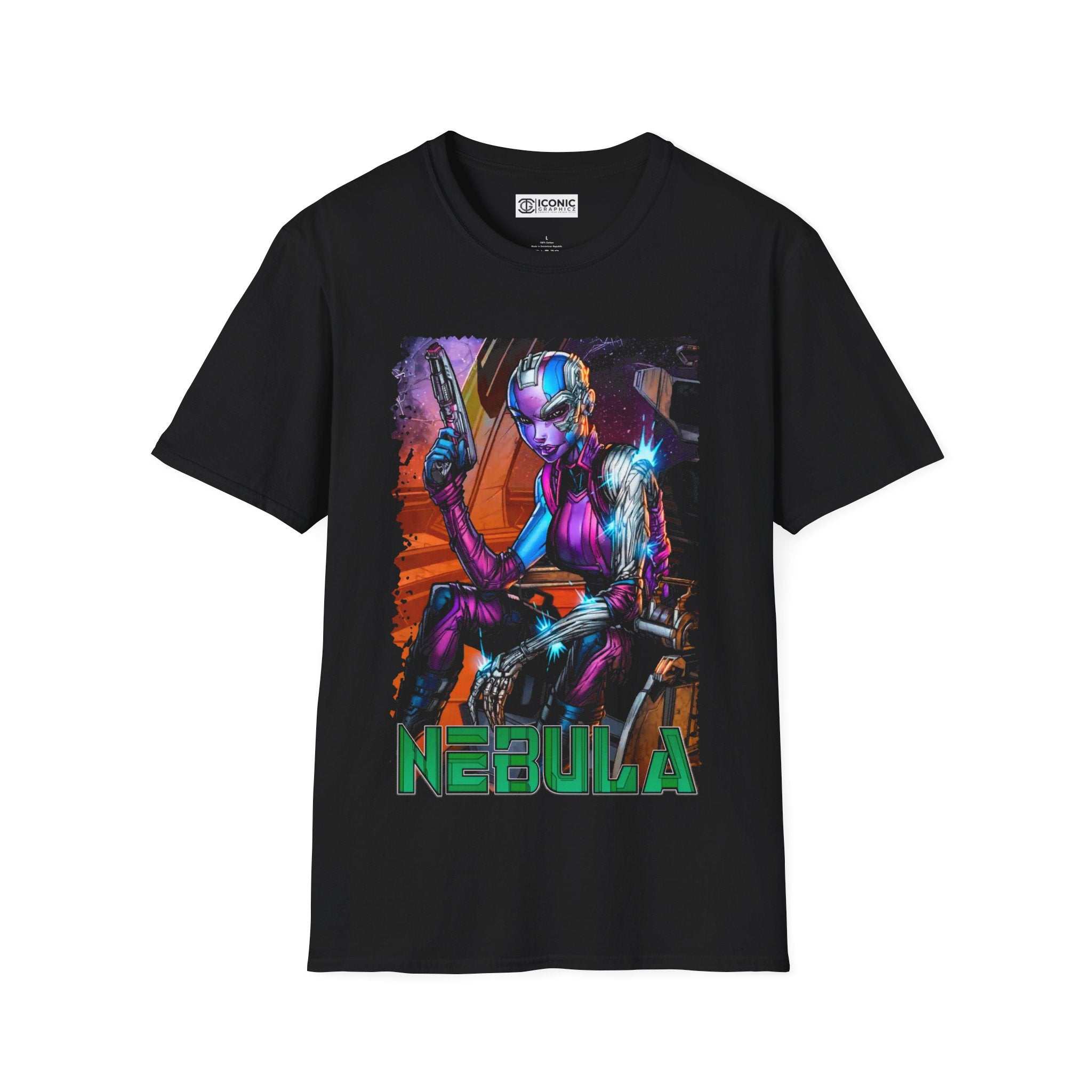Nebula T-Shirt - IGZ Clothing  - Nebula Unisex Softstyle T-Shirt Best Price 26 at IGZ Clothing 