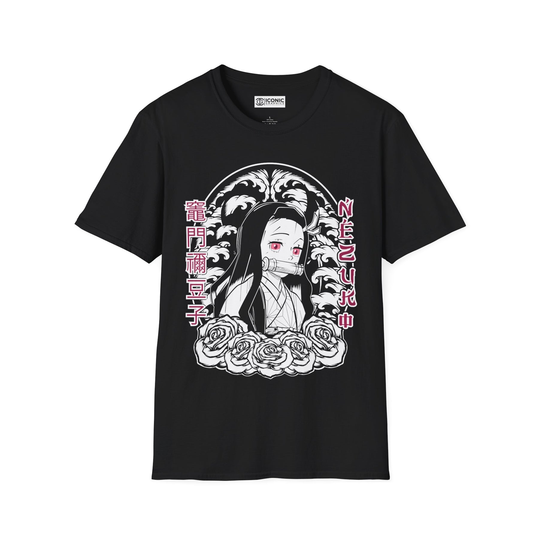 Nezuko Demon Slayer T-Shirt - IGZ Clothing  - Nezuko Unisex Softstyle T-Shirt Best Price 26 at IGZ Clothing 