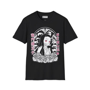Nezuko Demon Slayer T-Shirt - IGZ Clothing  - Nezuko Unisex Softstyle T-Shirt Best Price 26 at IGZ Clothing 
