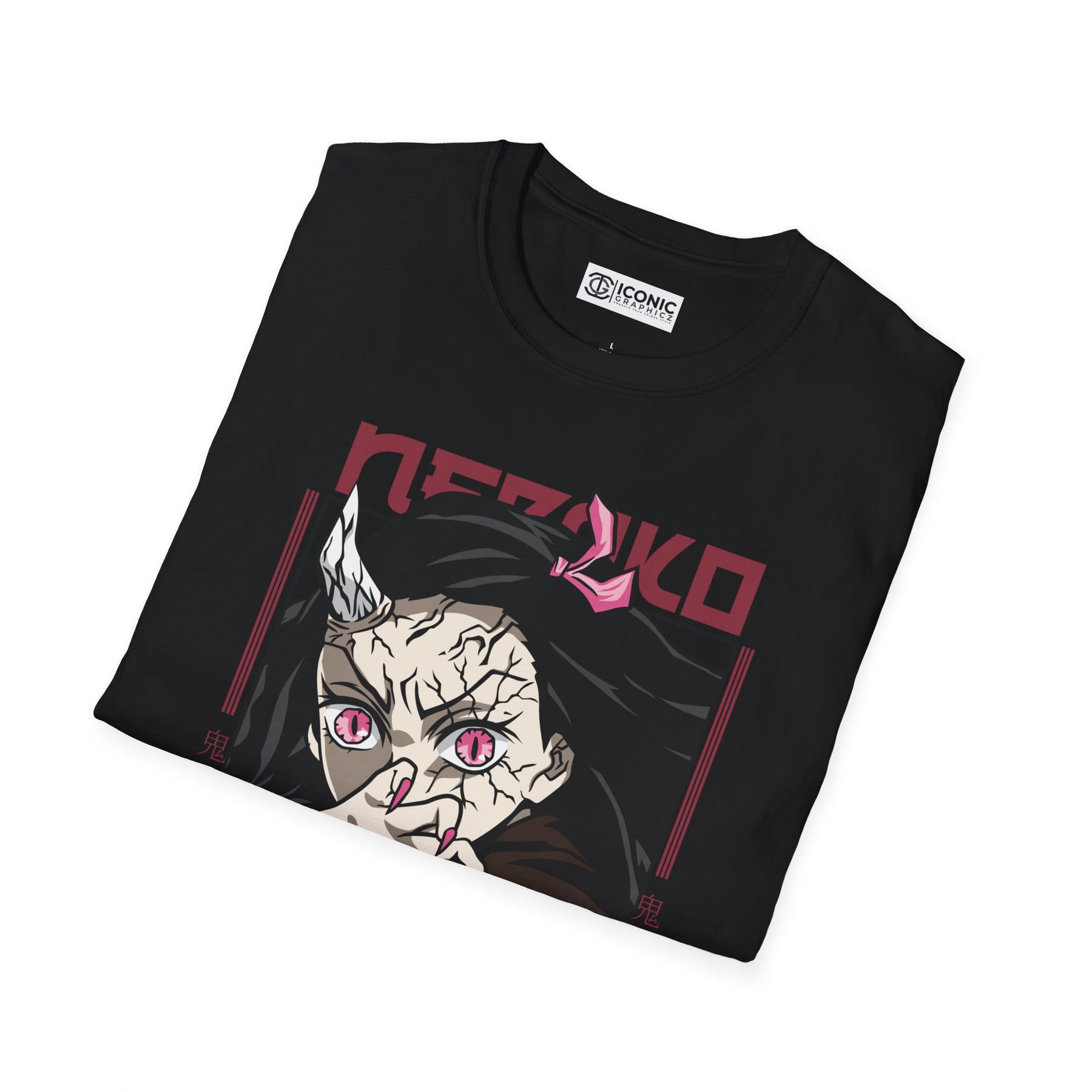 Nezuko Demon Slayer T-Shirt - IGZ Clothing  - Nezuko Unisex Softstyle T-Shirt Best Price 26 at IGZ Clothing 