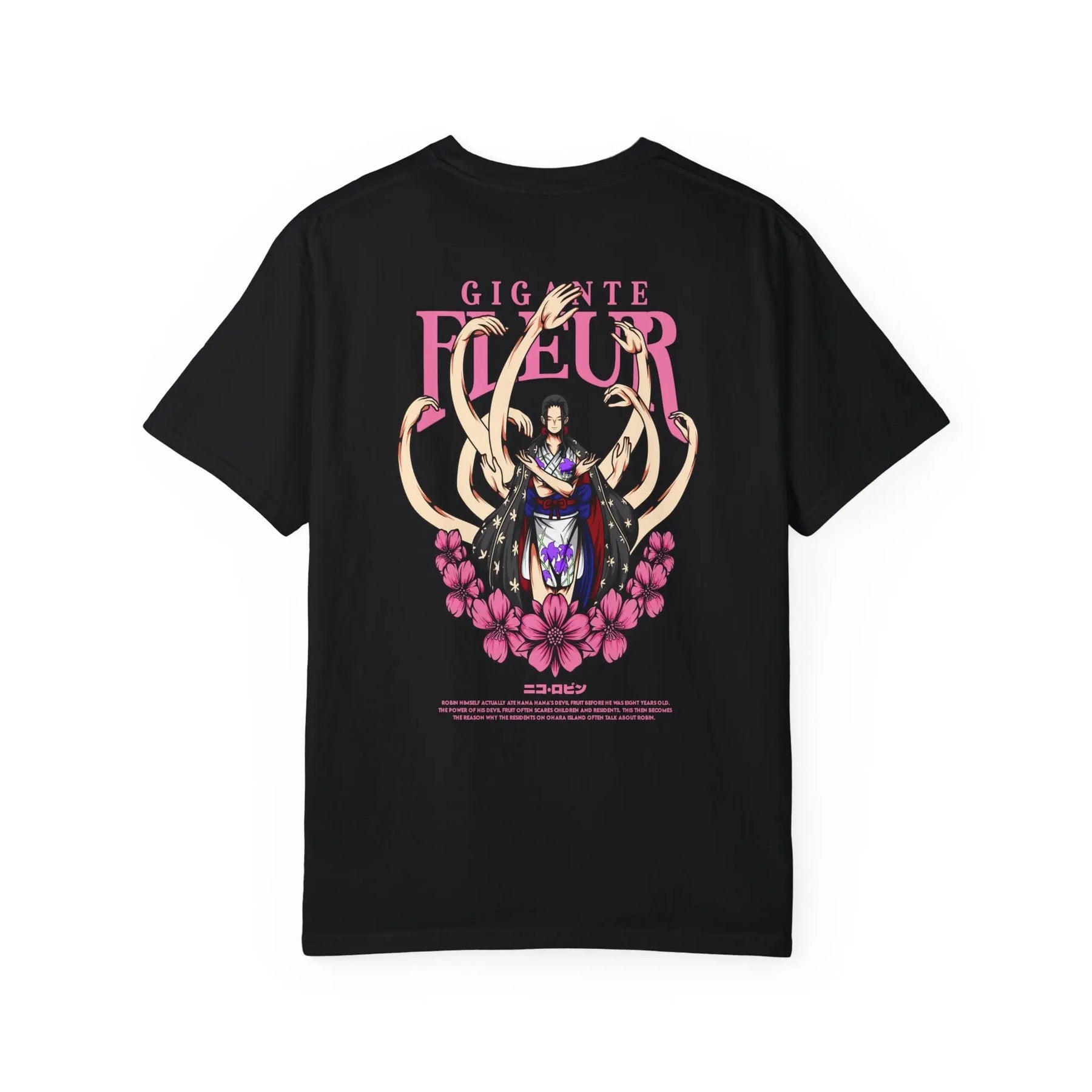 Nico Robin One Piece Garment-Dyed T-shirt Printify