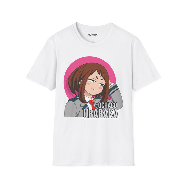Ochaco Uraraka My hero academia T-Shirt - IGZ Clothing  - Uraraka Unisex Softstyle T-Shirt Best Price 26 at IGZ Clothing 