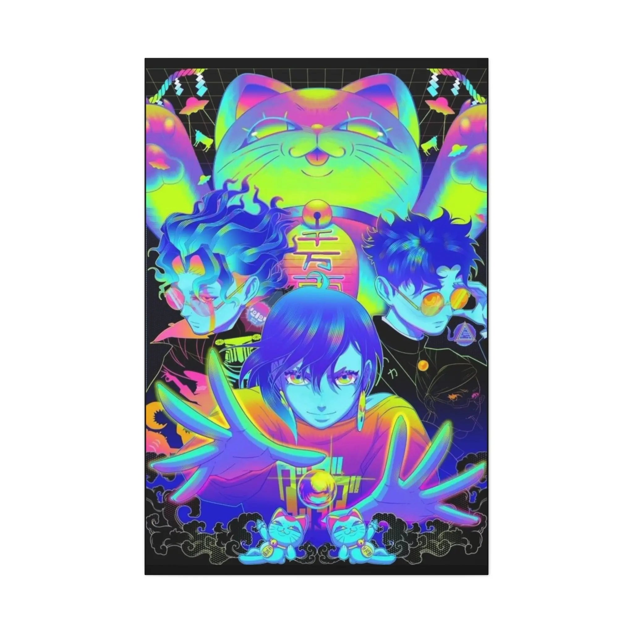 Okarun x Momo Classic Canvas Printify