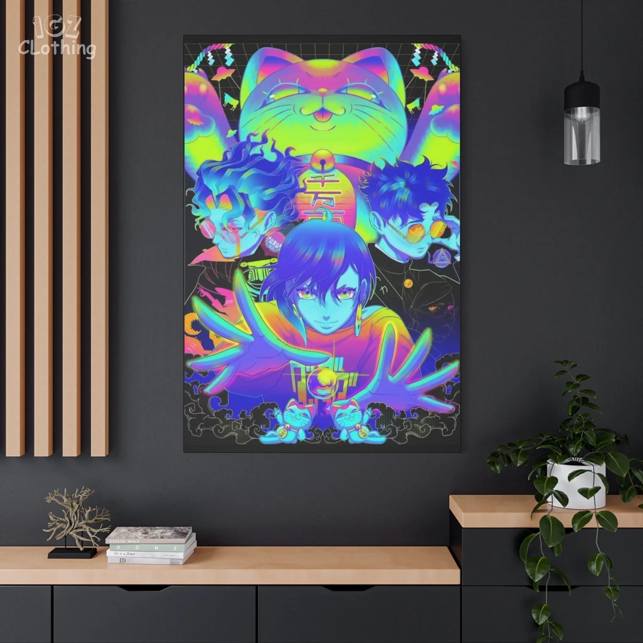Okarun x Momo Classic Canvas Printify