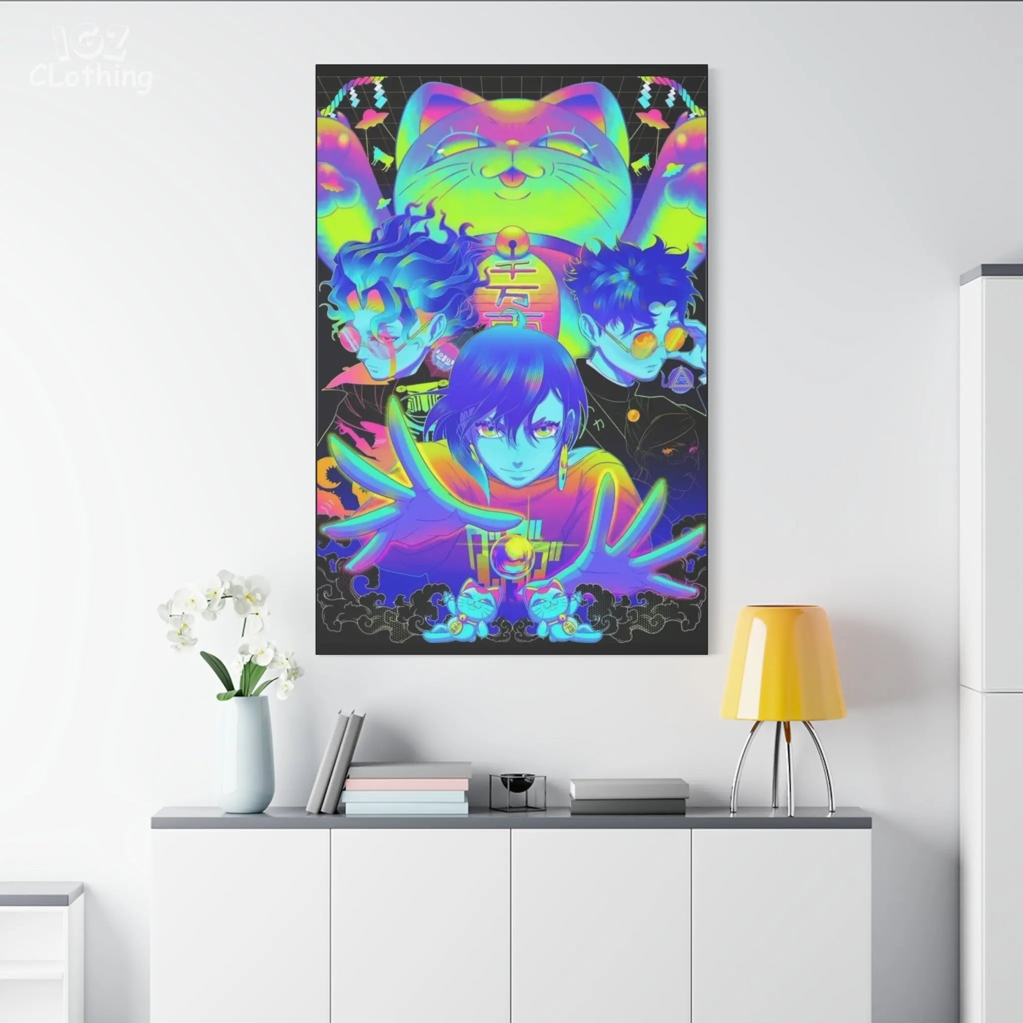 Okarun x Momo Classic Canvas Printify