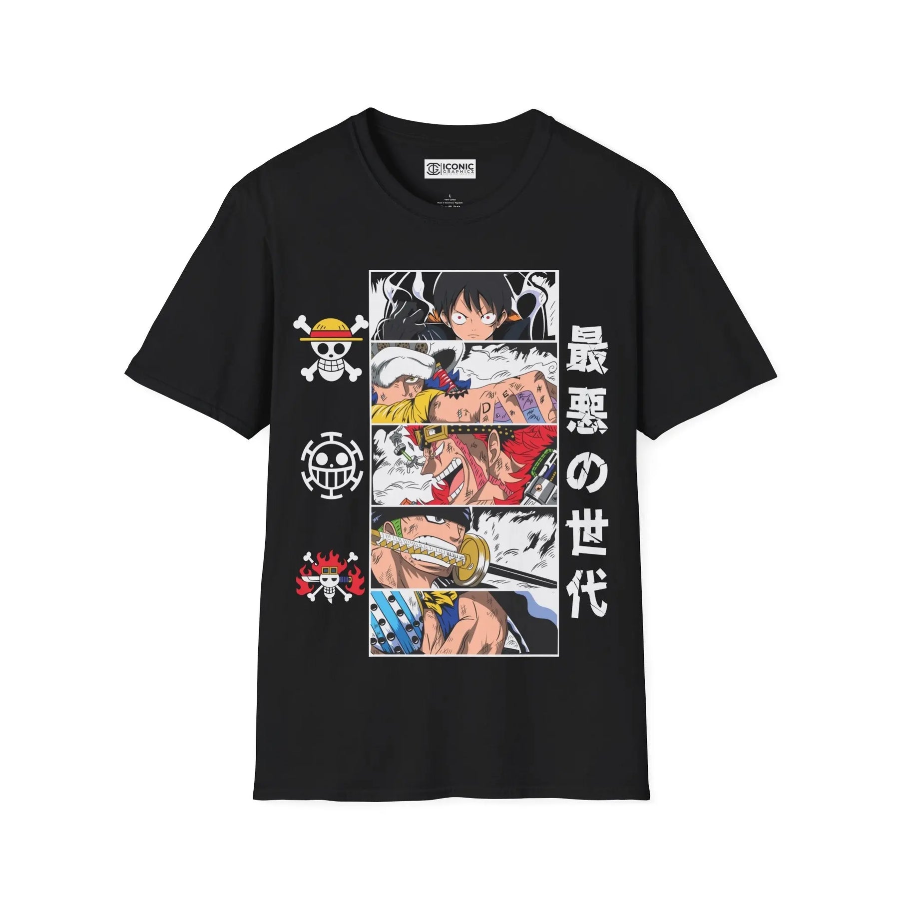 One Piece Luffy T-Shirt Printify