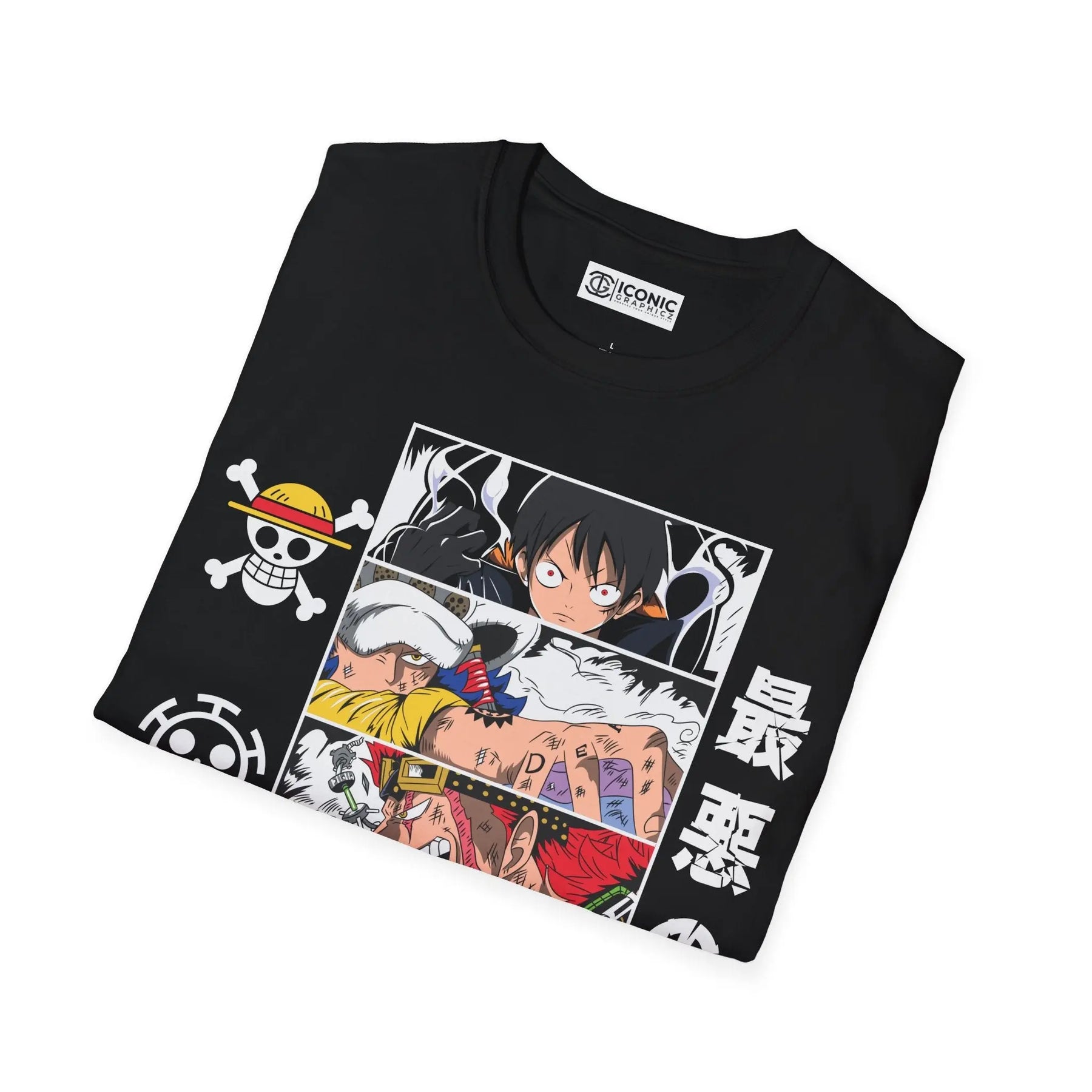 One Piece Luffy T-Shirt Printify