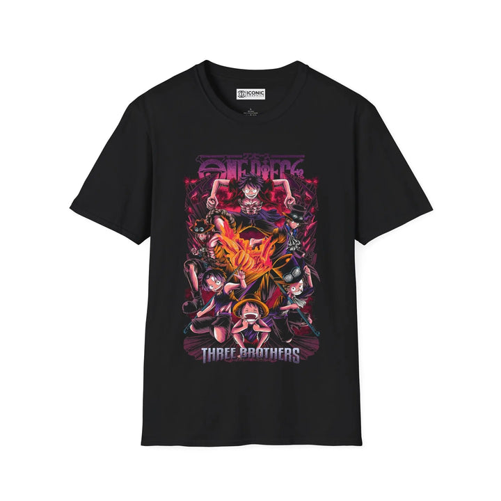 One Piece three Brothers T-Shirt Printify