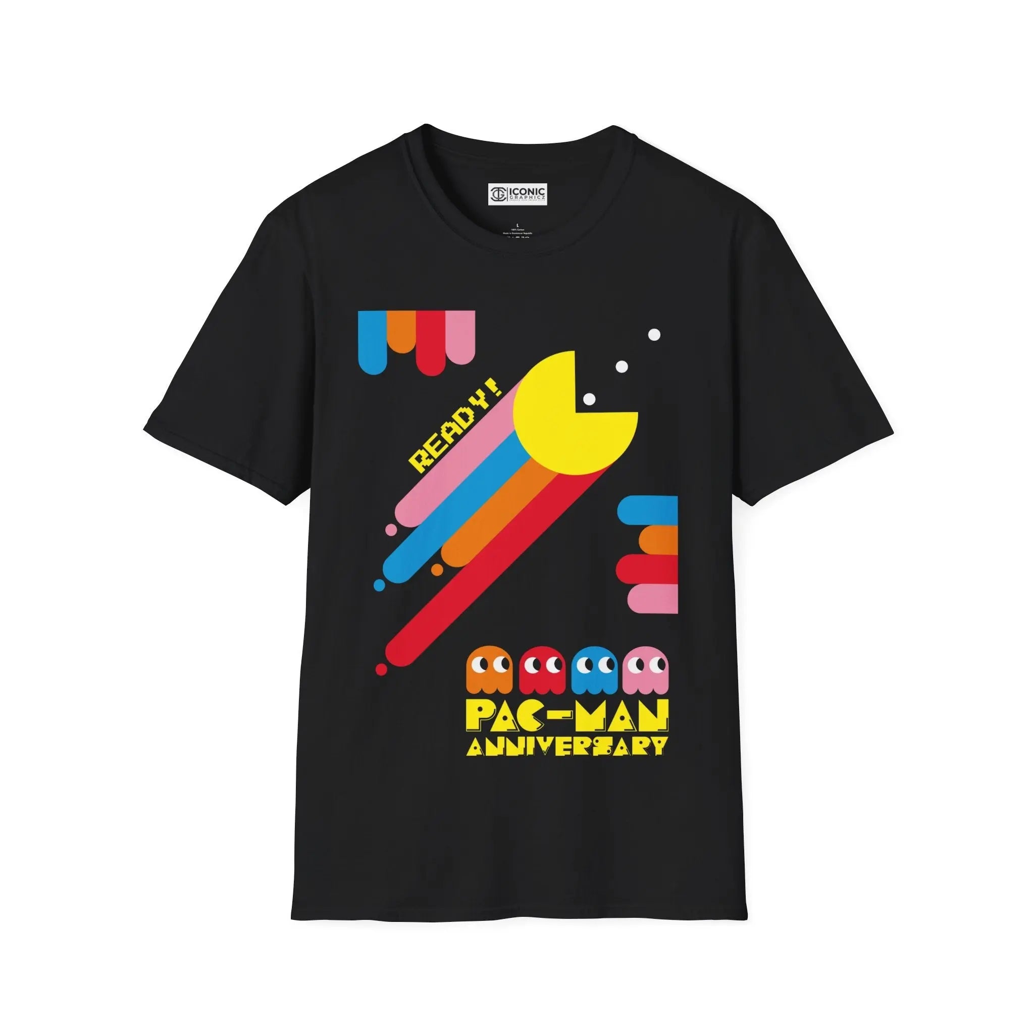 Pac-Man Anniversary T-Shirt Printify