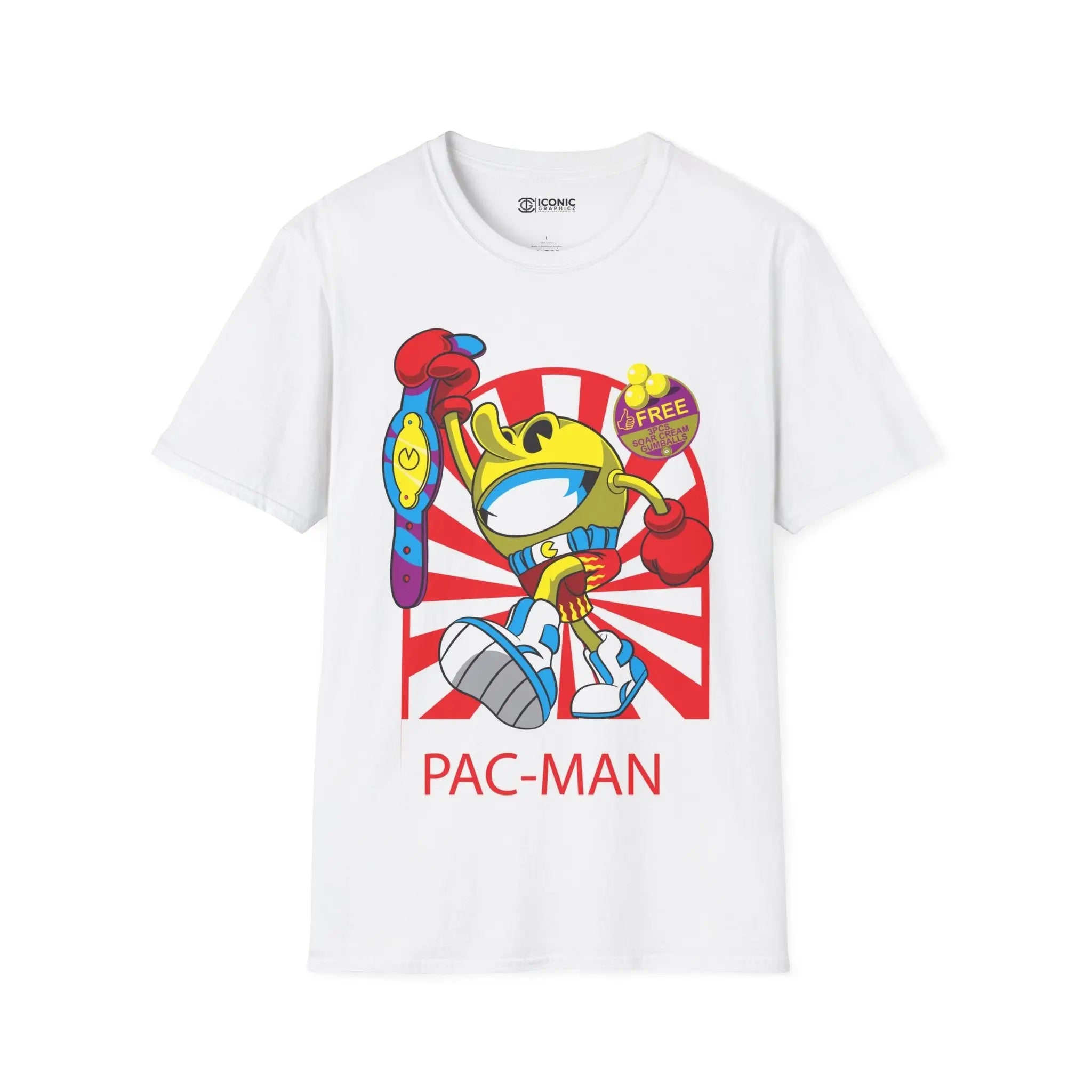 Pac-Man T-Shirt Printify