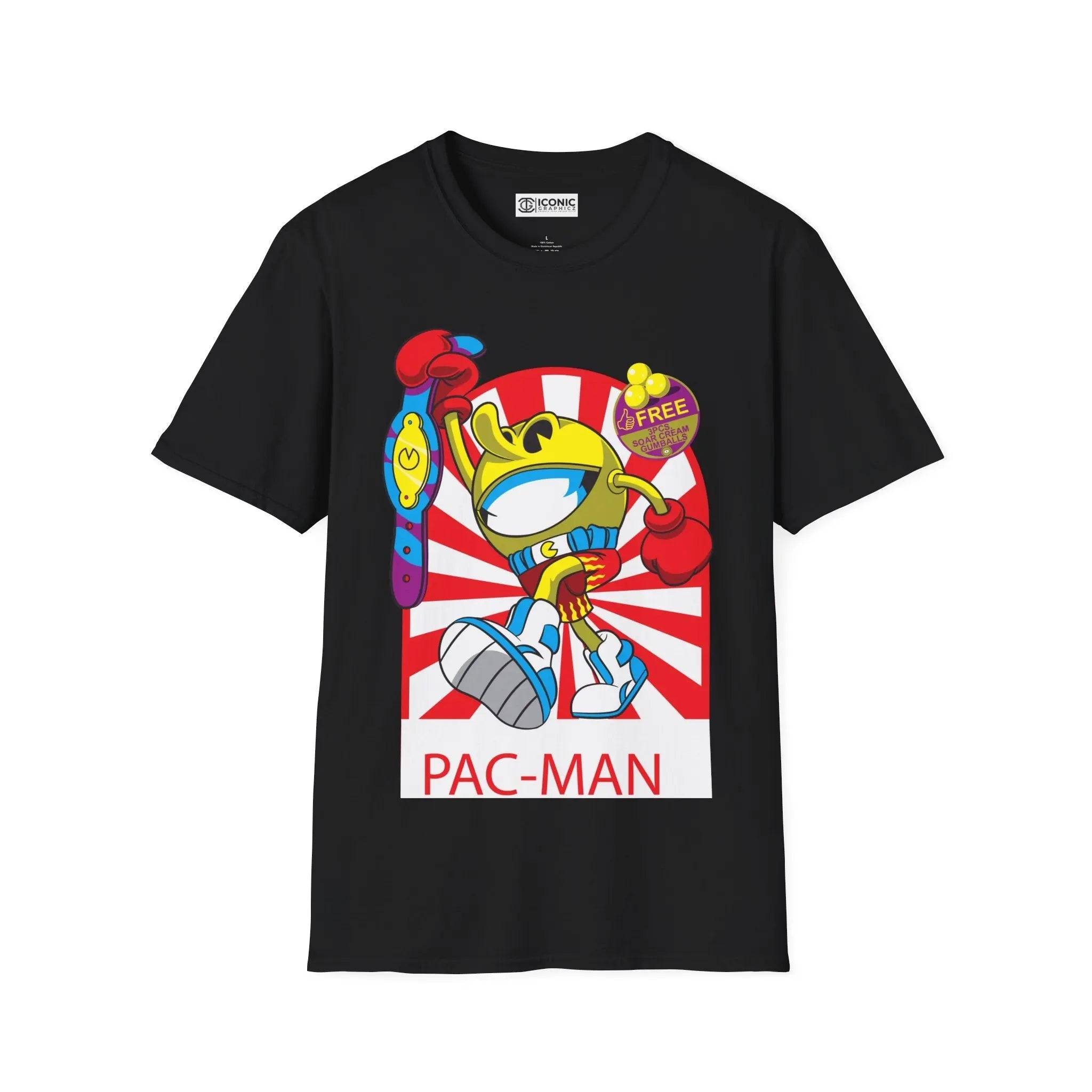 Pac-Man T-Shirt Printify