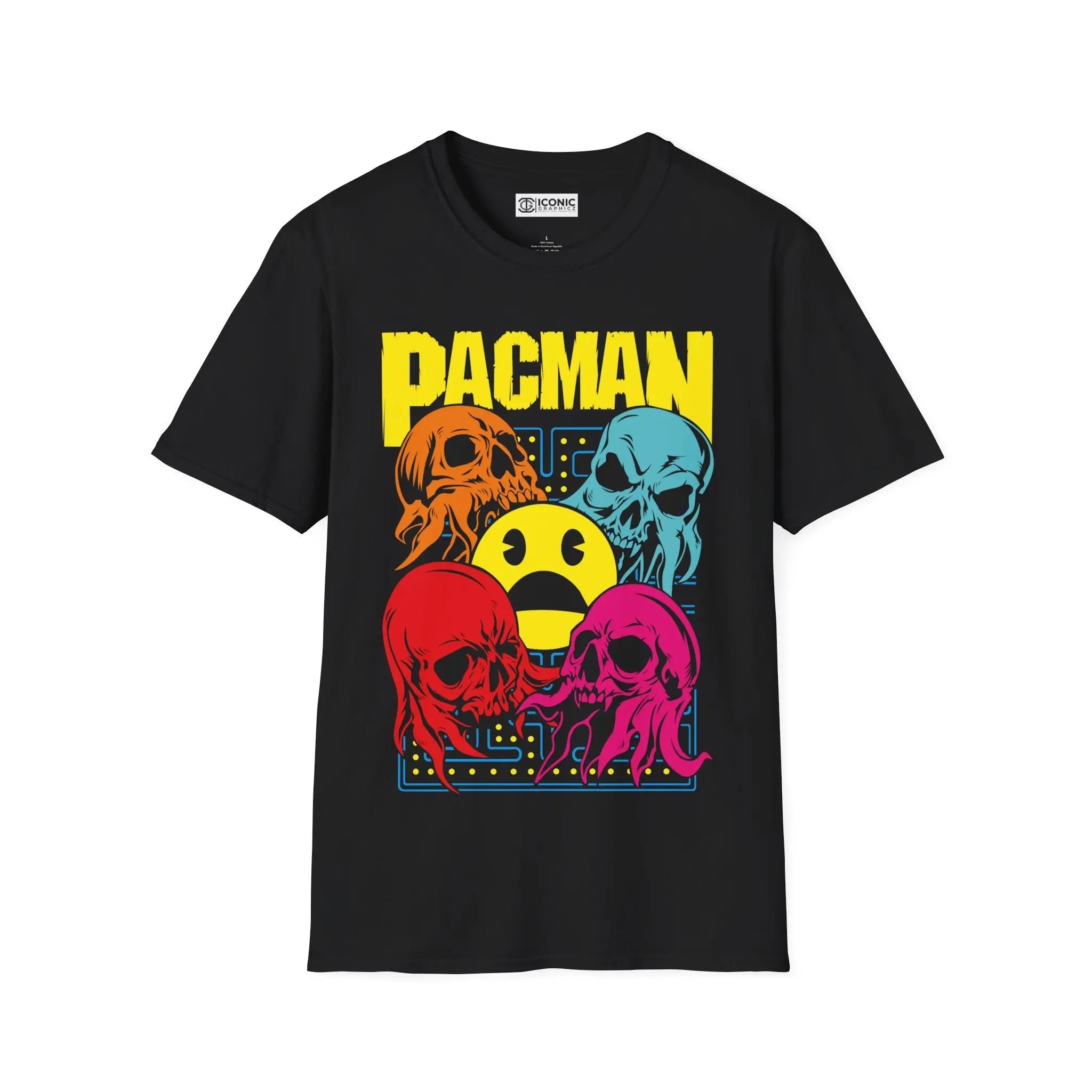 Pac-man T-Shirt Printify
