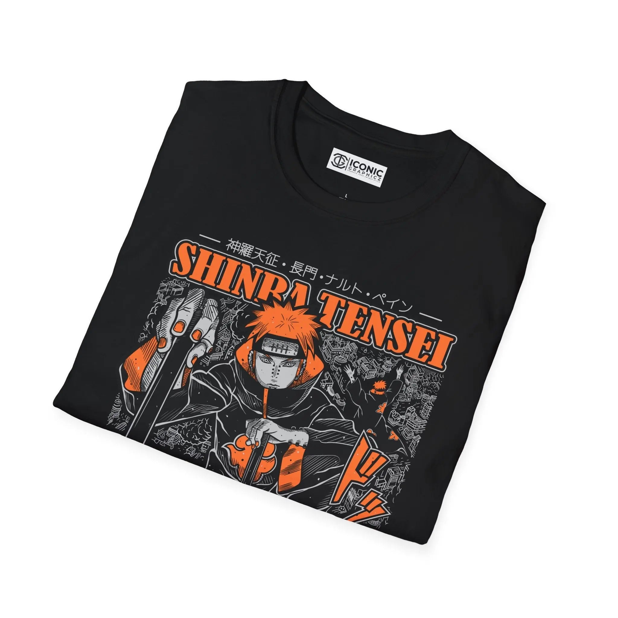 Pain Naruto T-Shirt Printify