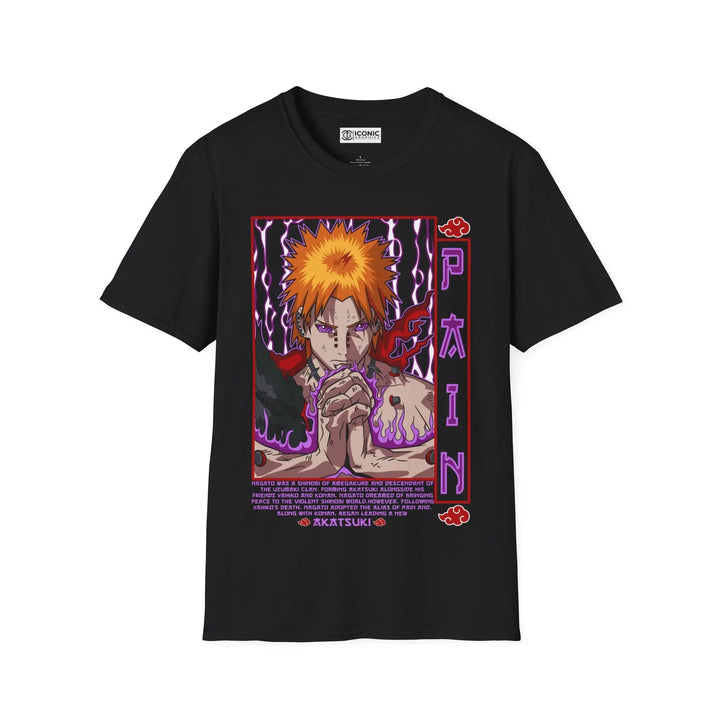 Pain Naruto T-Shirt Printify