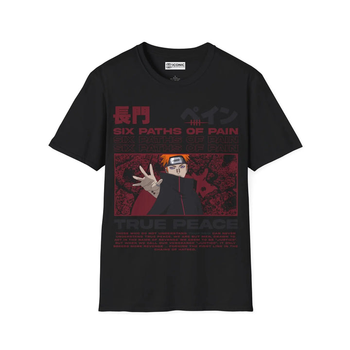 Pain Naruto T-Shirt Printify