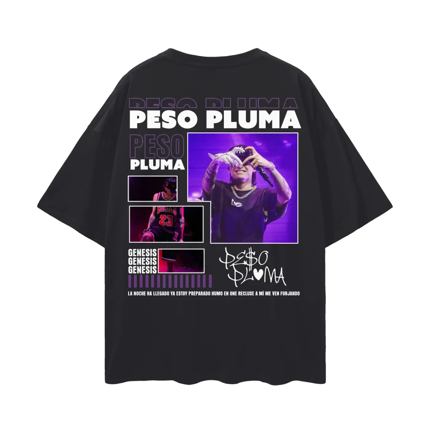 Peso Pluma Oversize Deep Drop Shoulder Tee ODMPOD