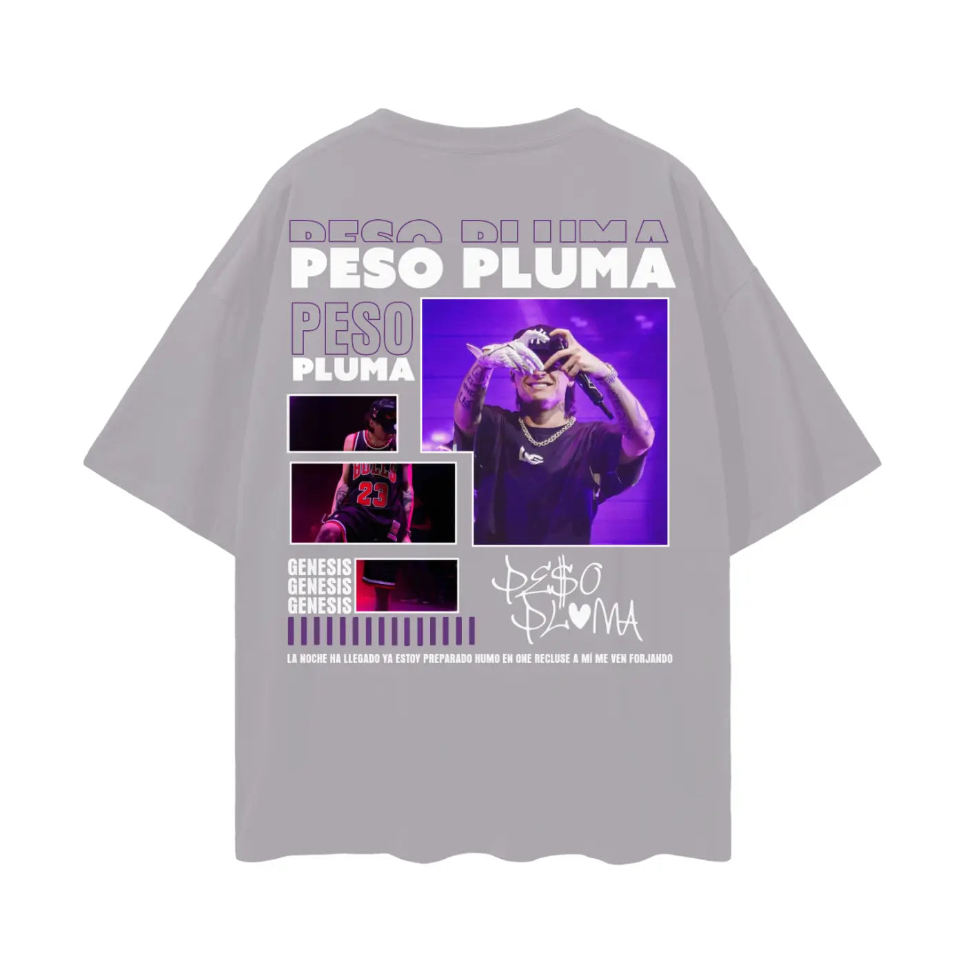 Peso Pluma Oversize Deep Drop Shoulder Tee ODMPOD