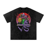 Plant vs Zombies Acid Wash Oversize T-Shirt - 250 GSM ODMPOD